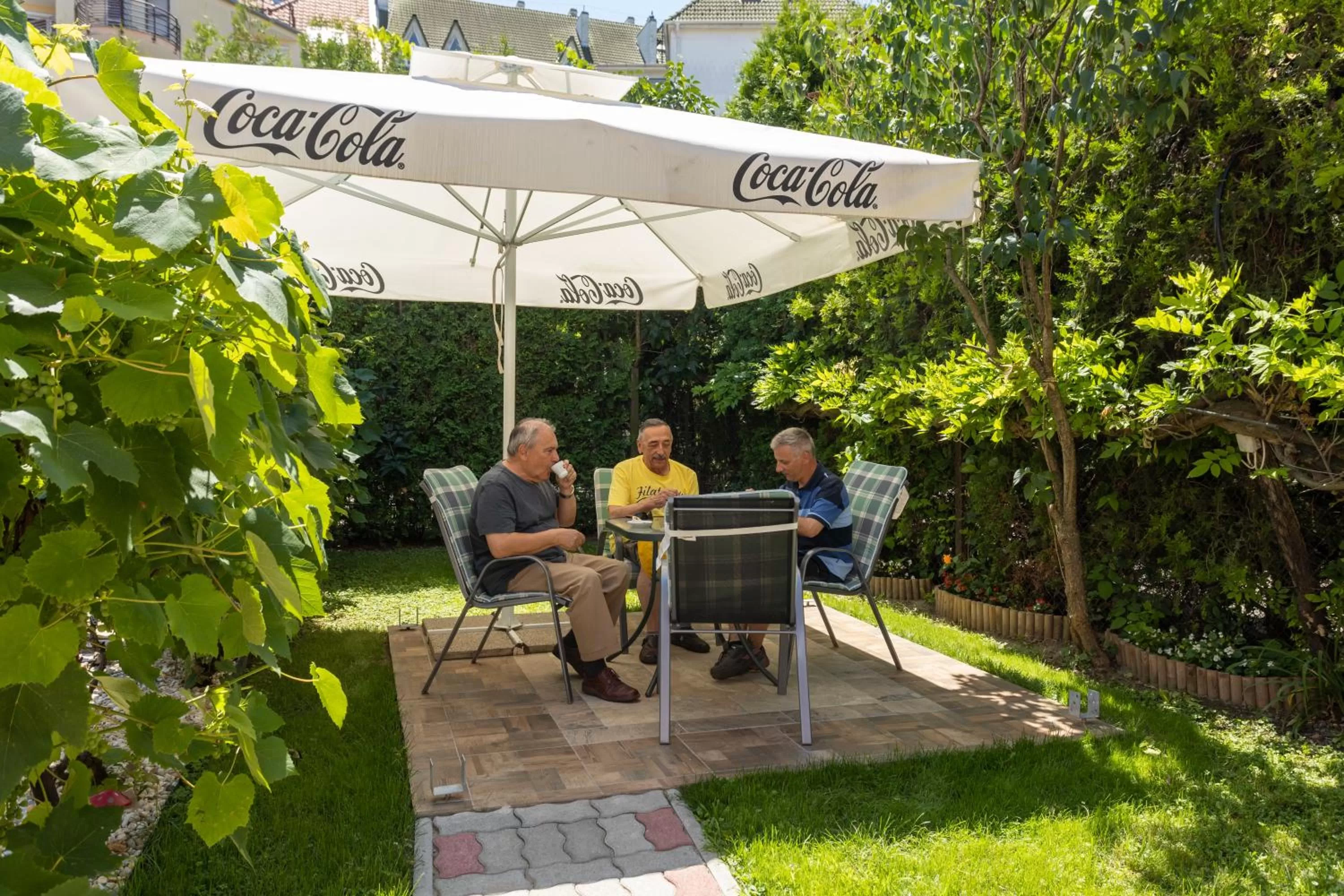Garden in Illés Hotel