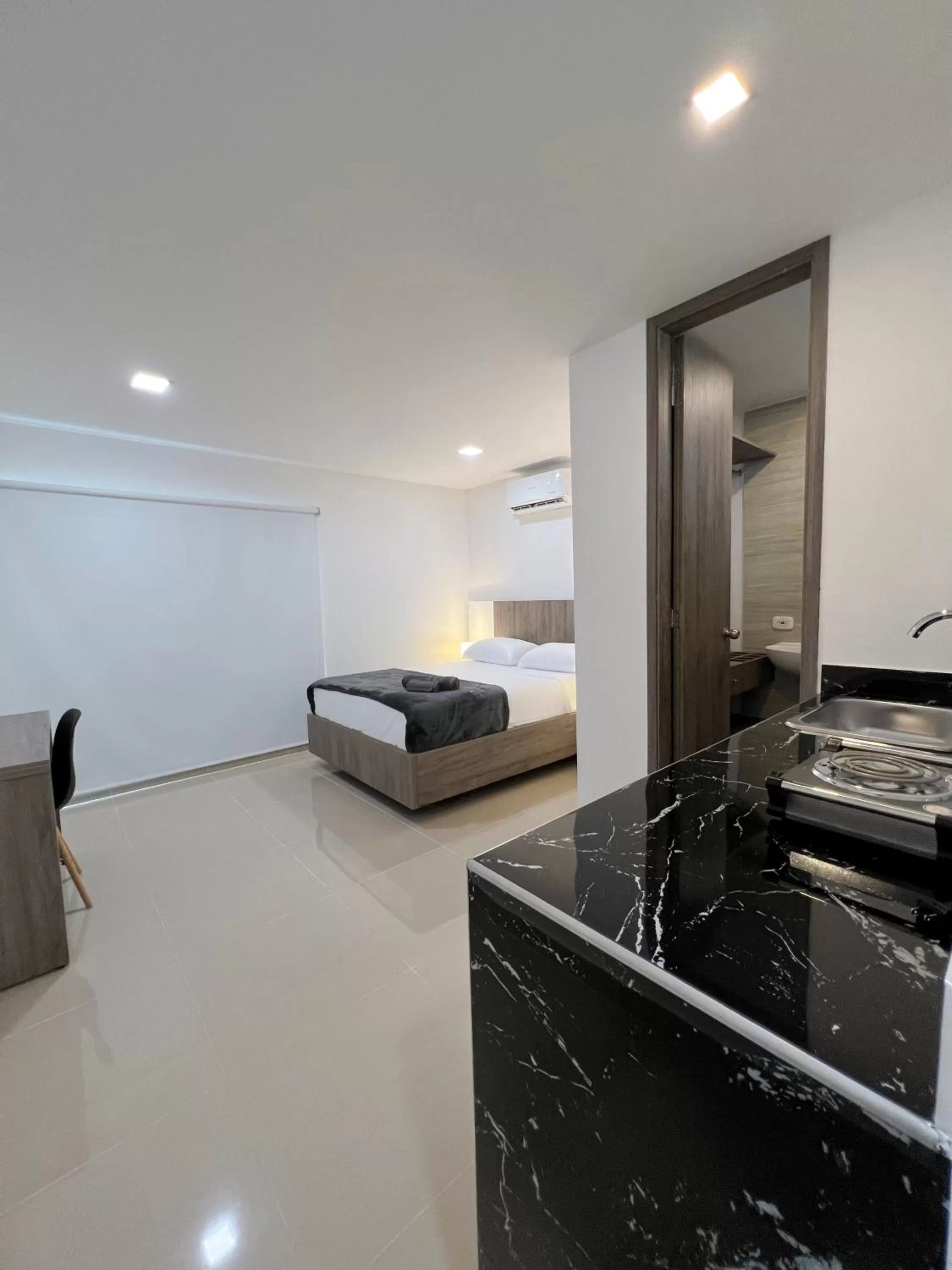 Bed in Hotel Boutique Business Center