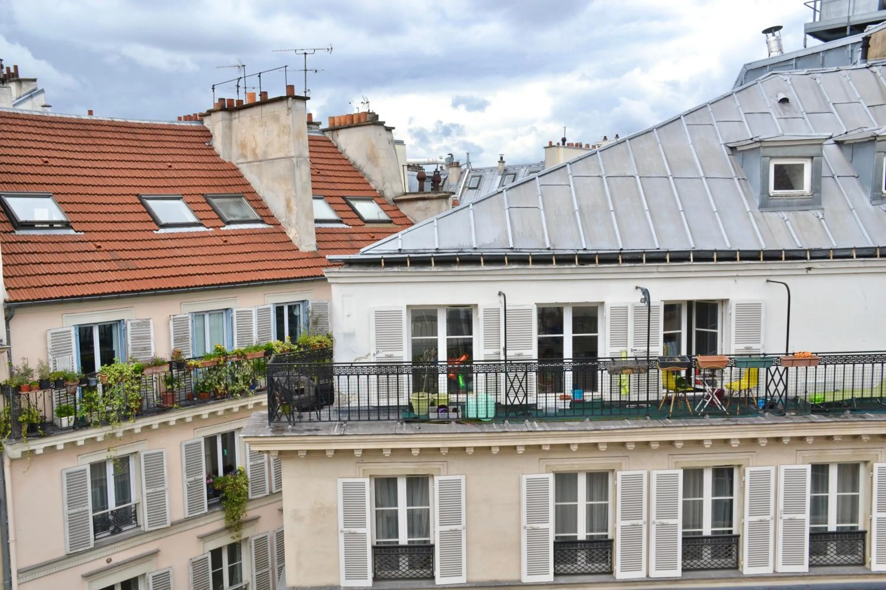 City view in Hotel Royal Bergère