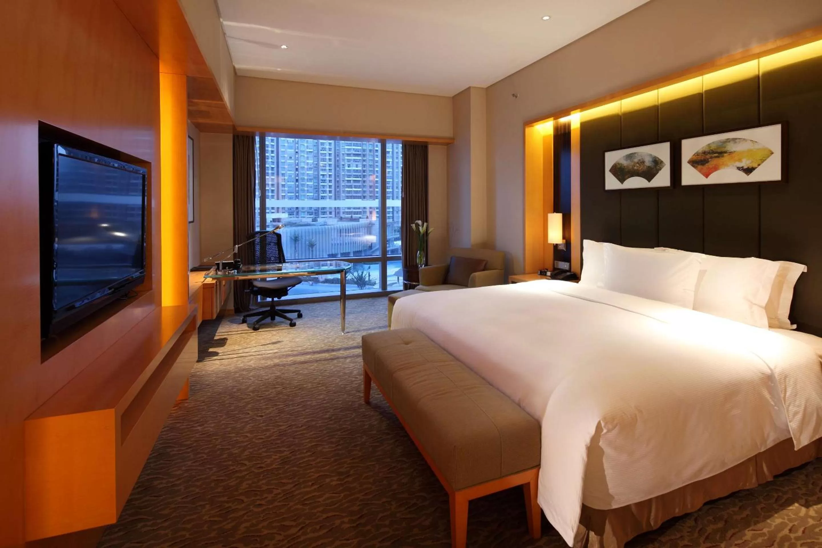 Bedroom, Bed in Hilton Nanjing Riverside
