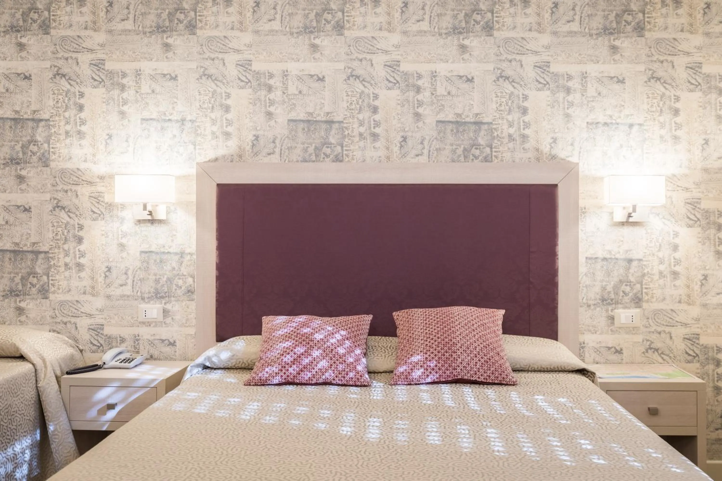 Bed in Hotel Pardini