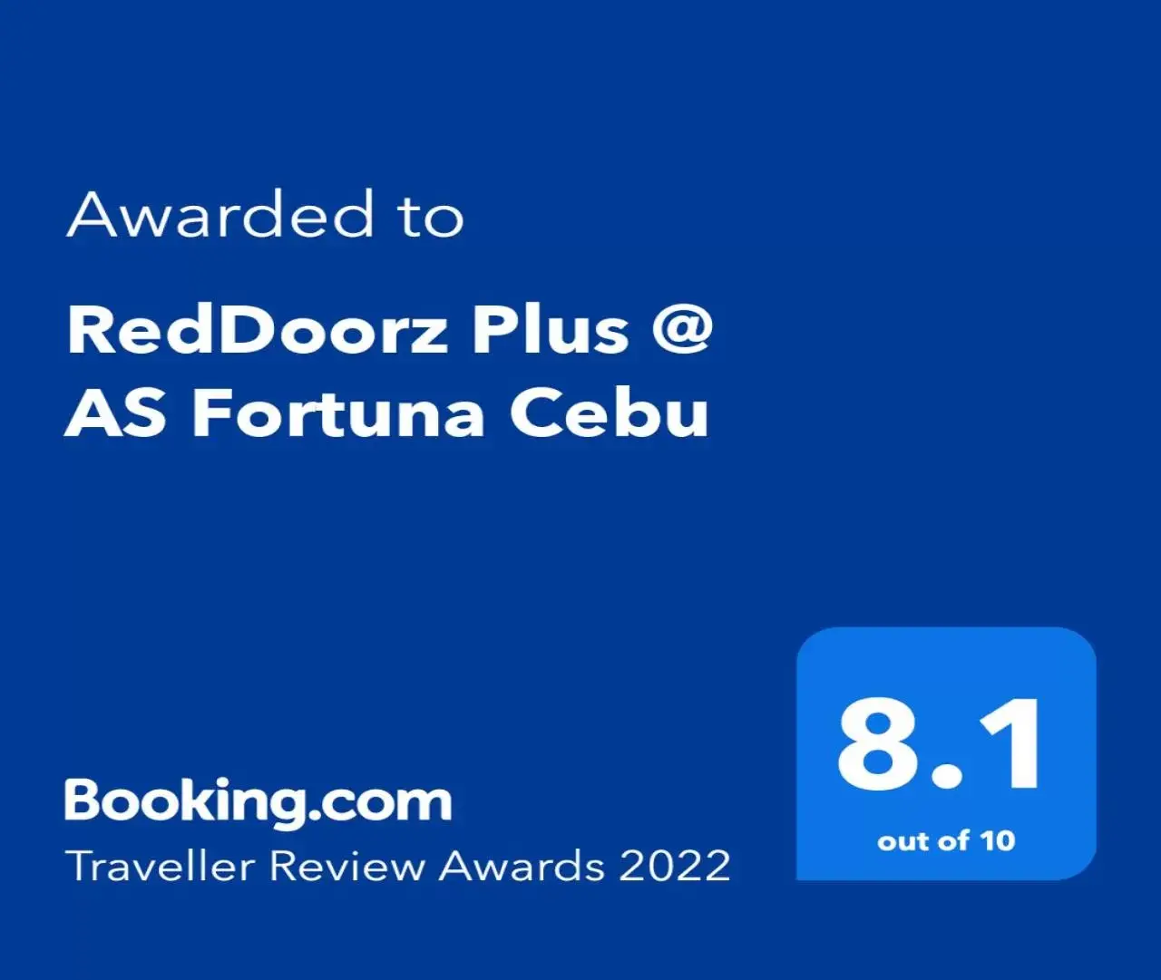 RedDoorz Plus @ AS Fortuna Cebu RedDoorz Plus @ AS Fortuna Cebu