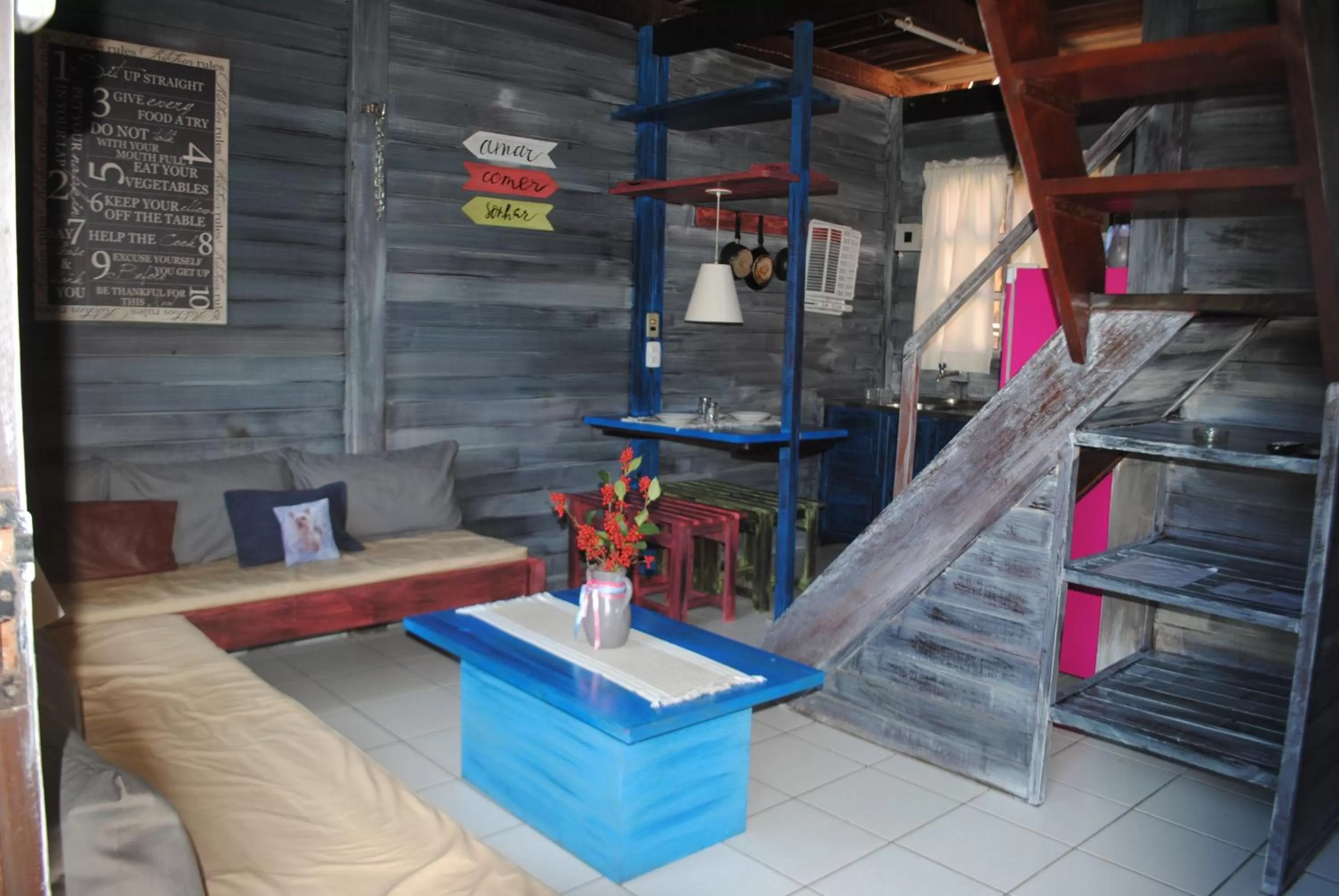 Living room in Chalet Suisse