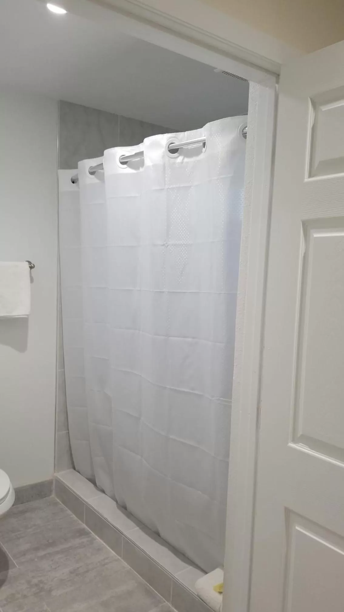 Shower in Royale Inn Motel