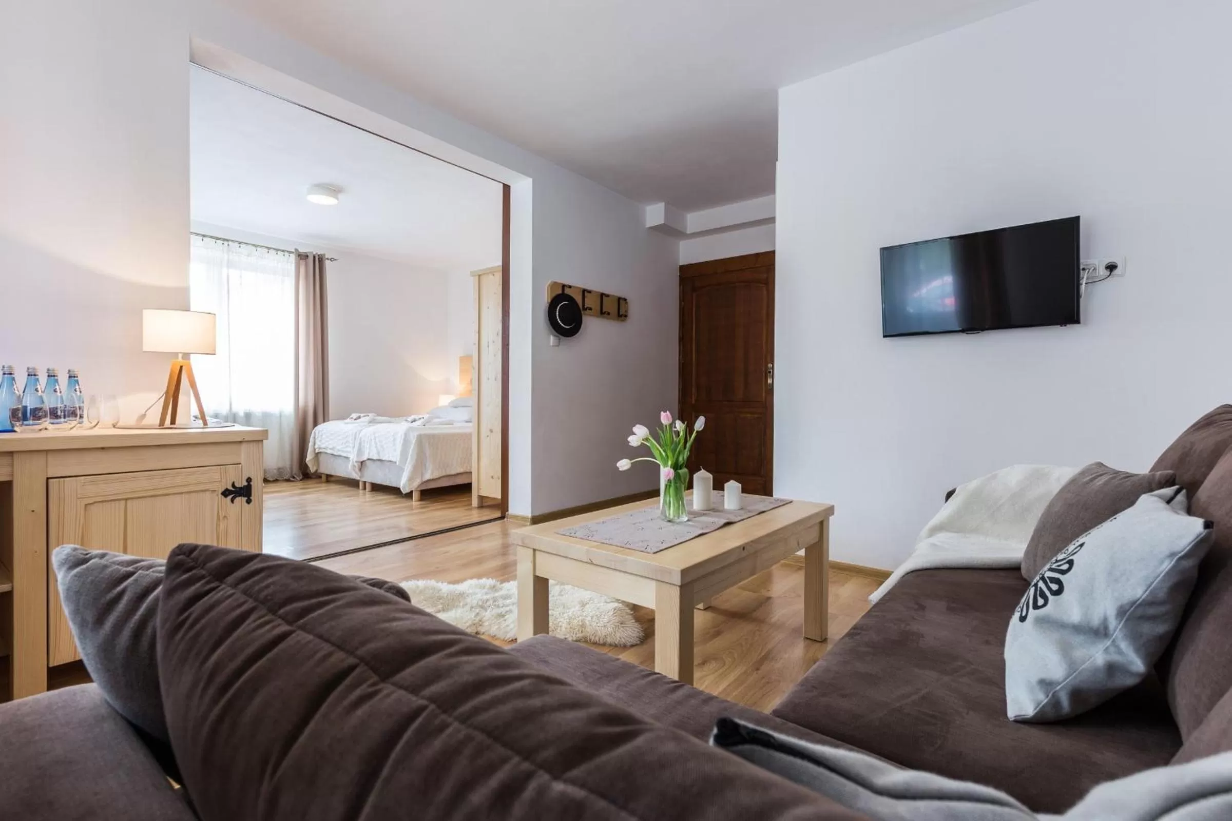 Photo of the whole room, Bed in Willa Baciarka-basen, sauny i jacuzzi