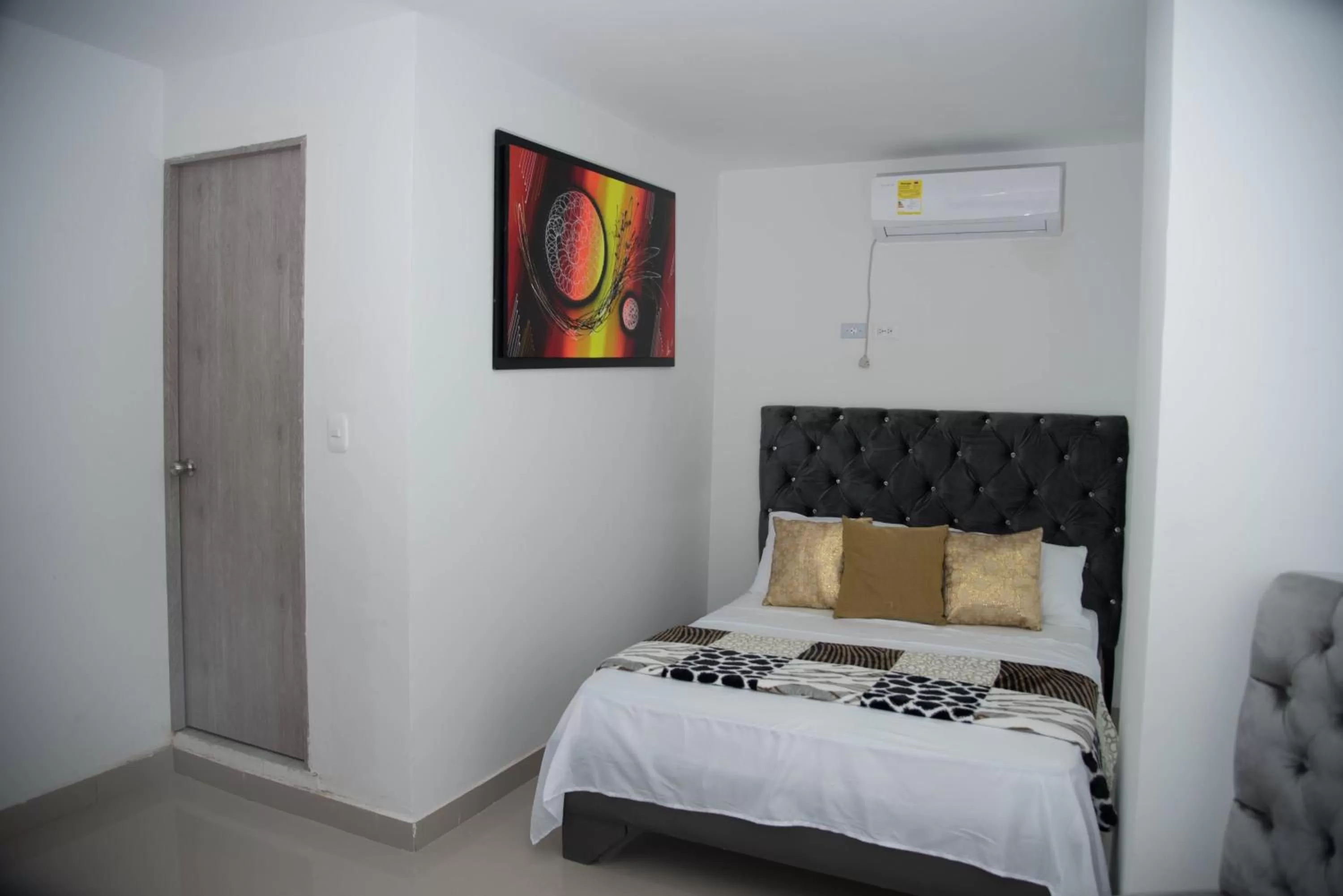 Bed in Hotel Platinum Barranquilla