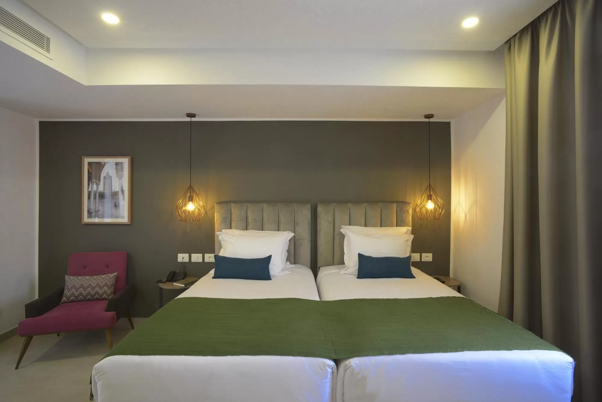 Photo of the whole room, Bed in MAIA HOTEL SUITES