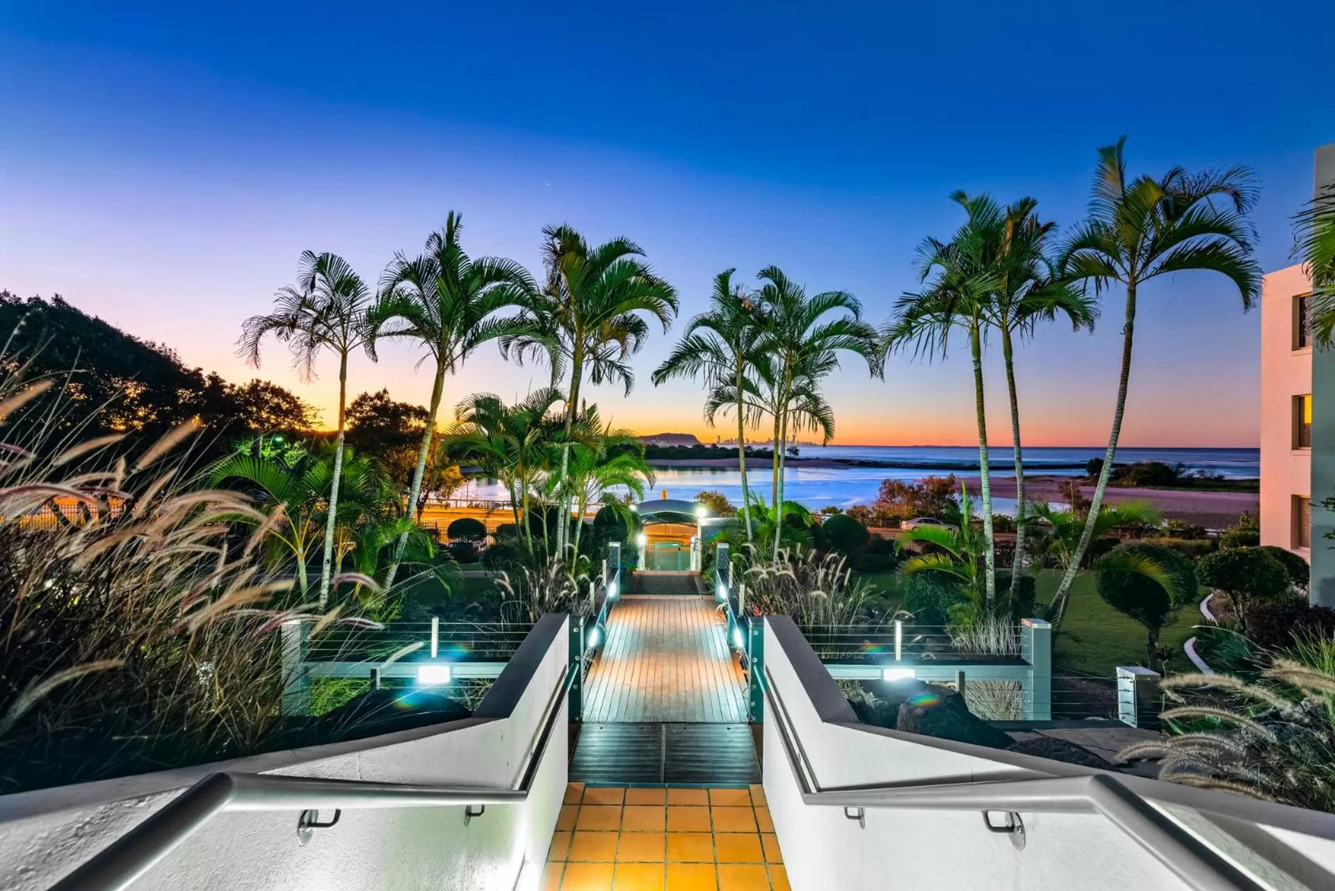 Garden view in Little Cove Currumbin