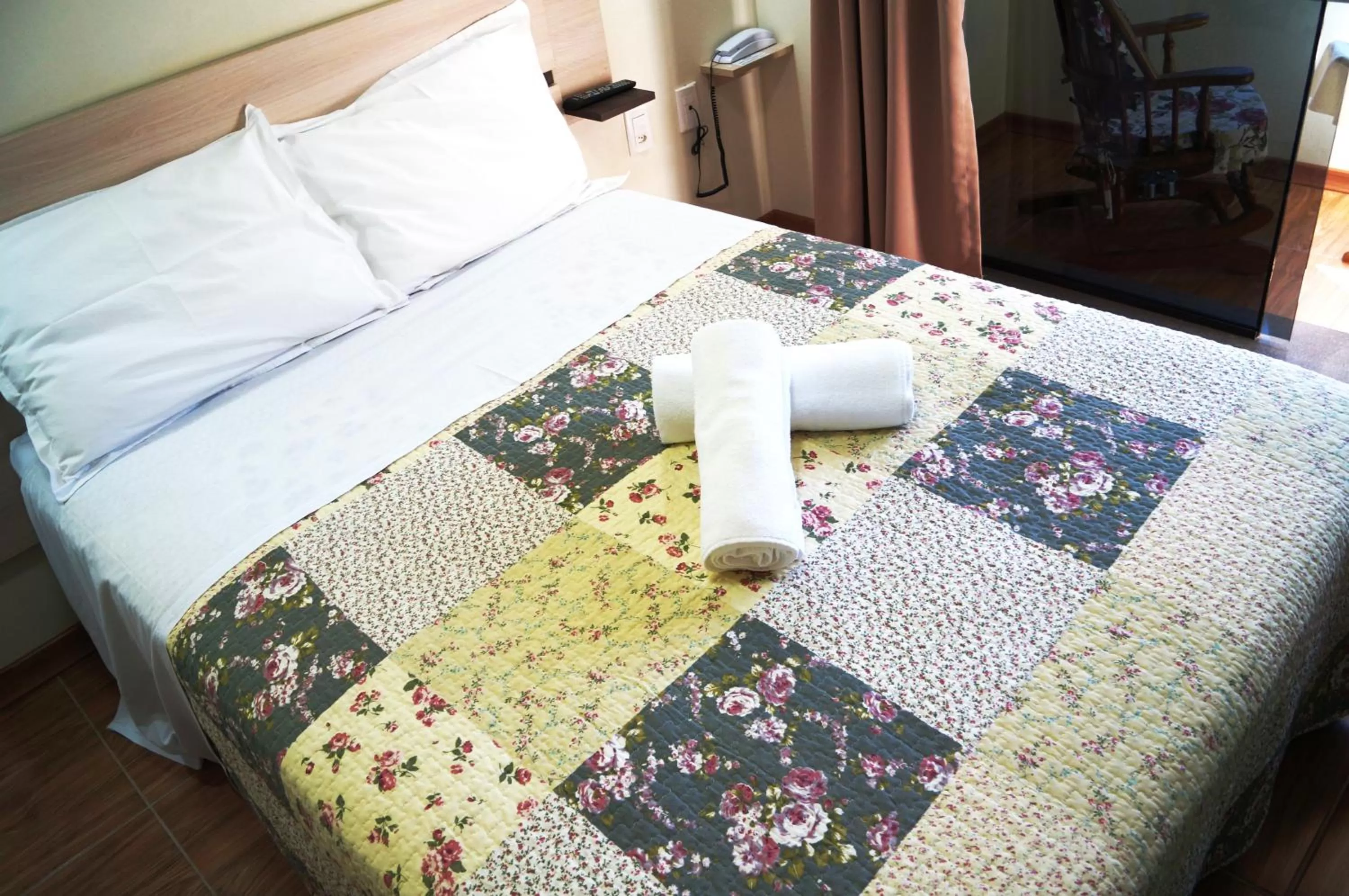 Bed in Hotel Park Haus