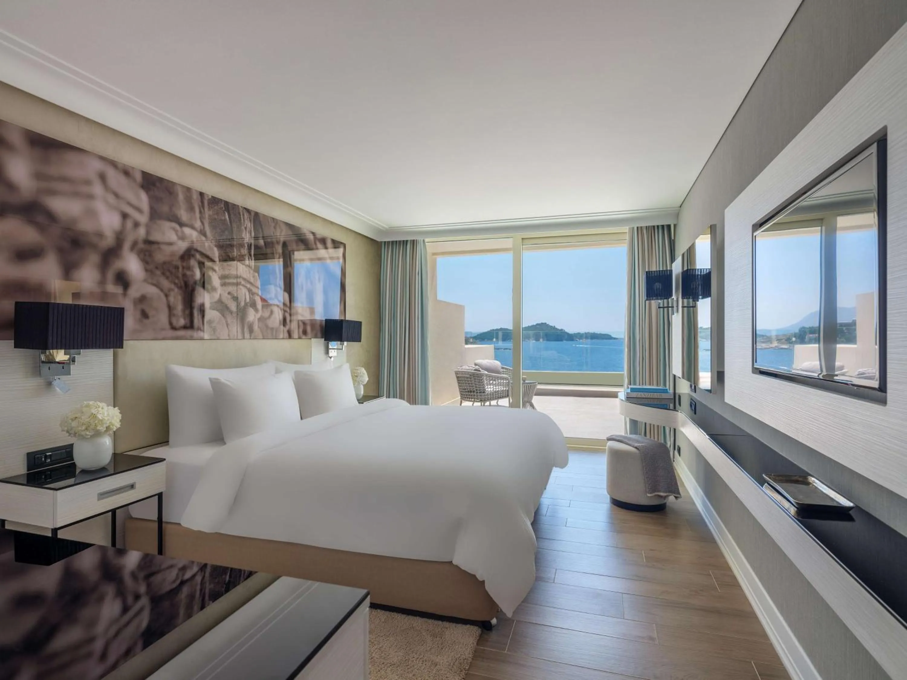 Bedroom in Rixos Libertas Dubrovnik