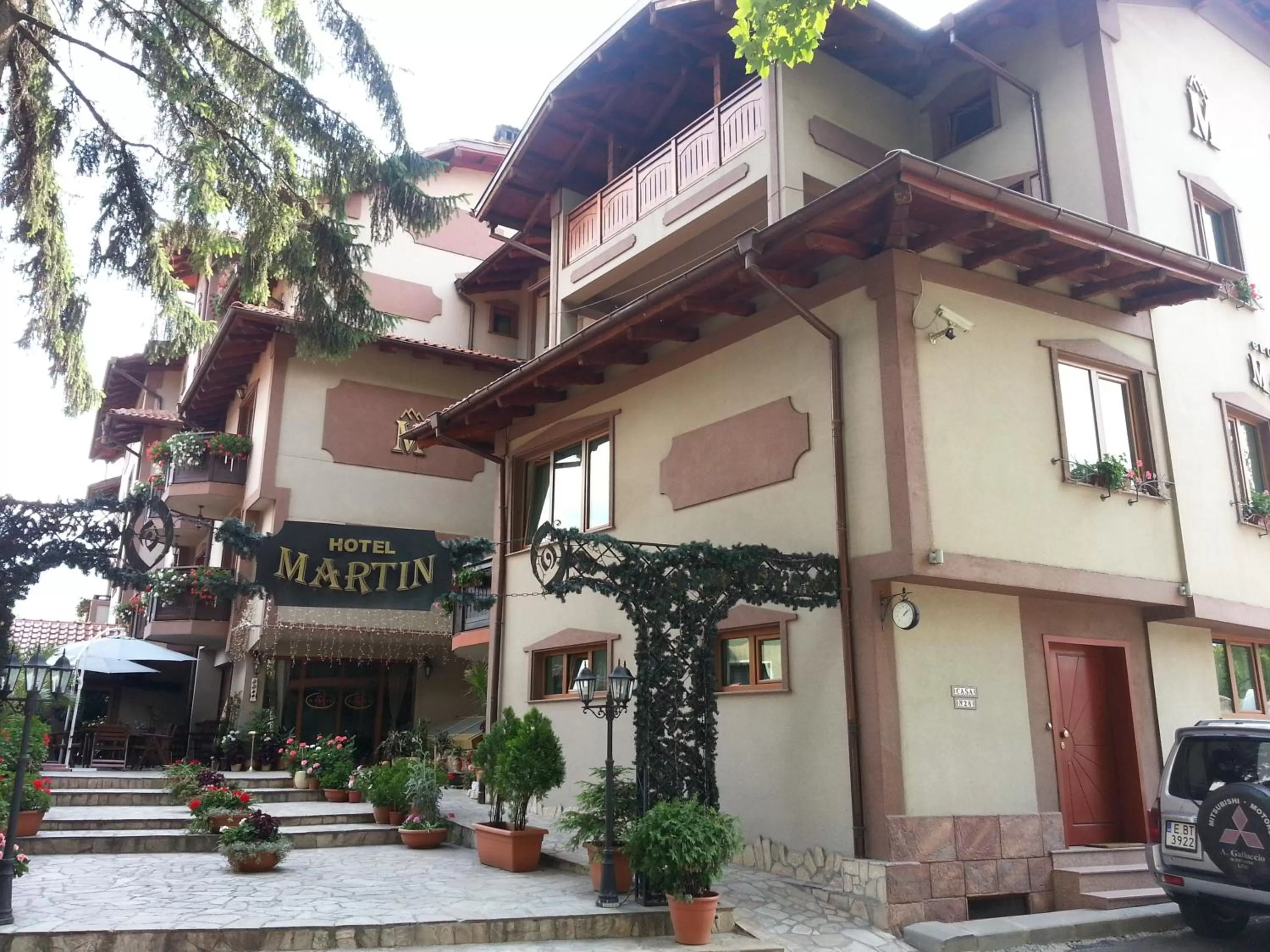 Facade/entrance in Martin Club Hotel