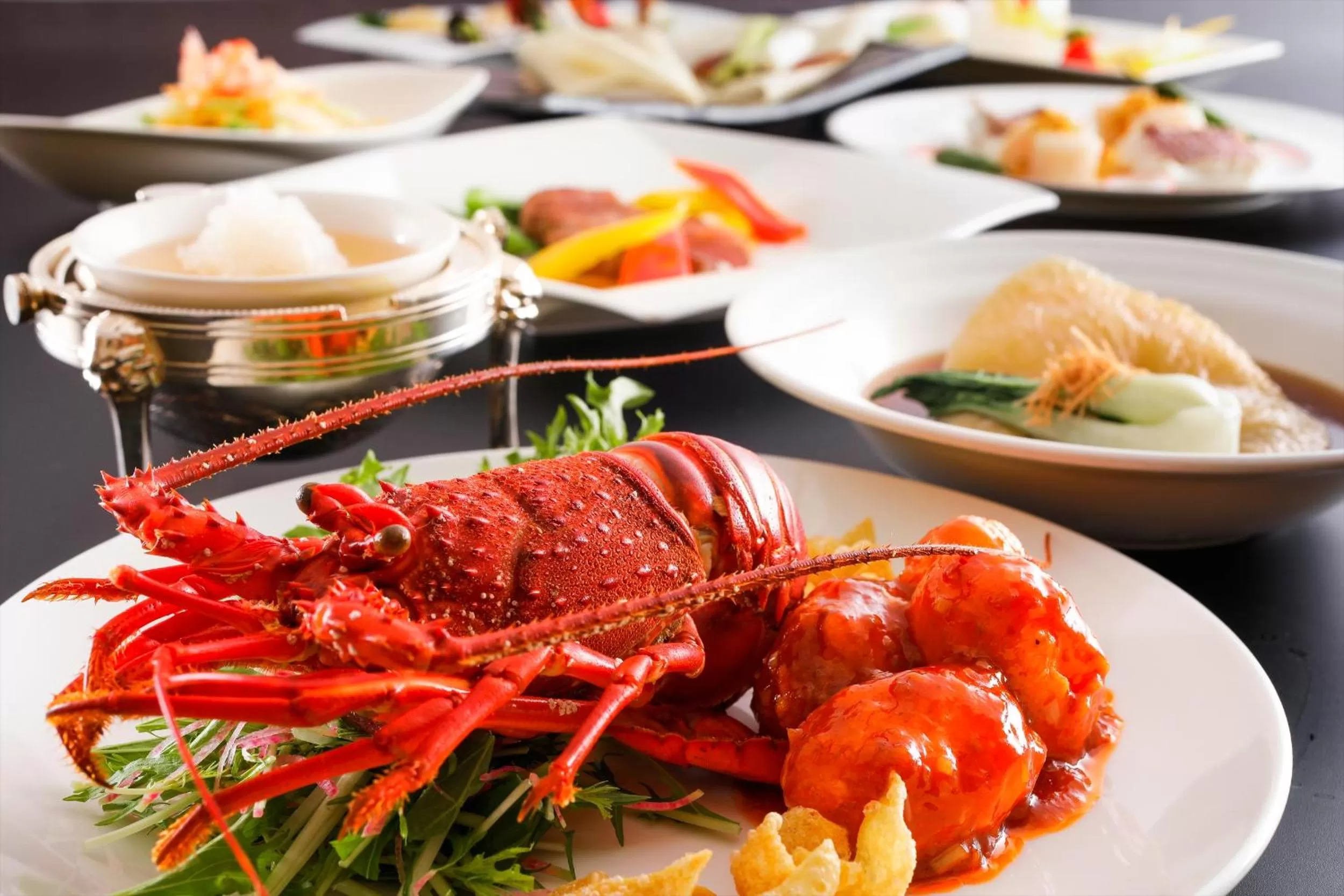 Dinner in Hotel Nikko Himeji