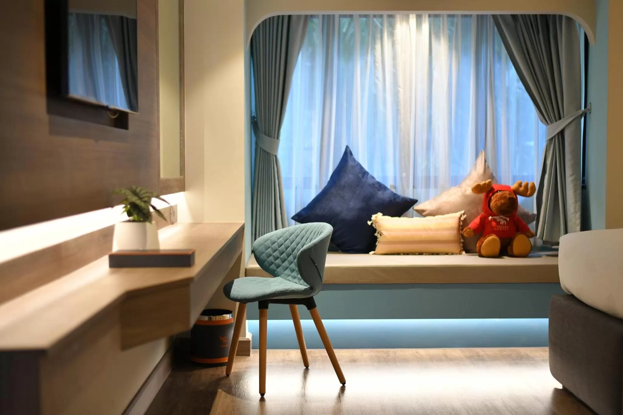 Bedroom, Bed in Moose Hotel Nimman