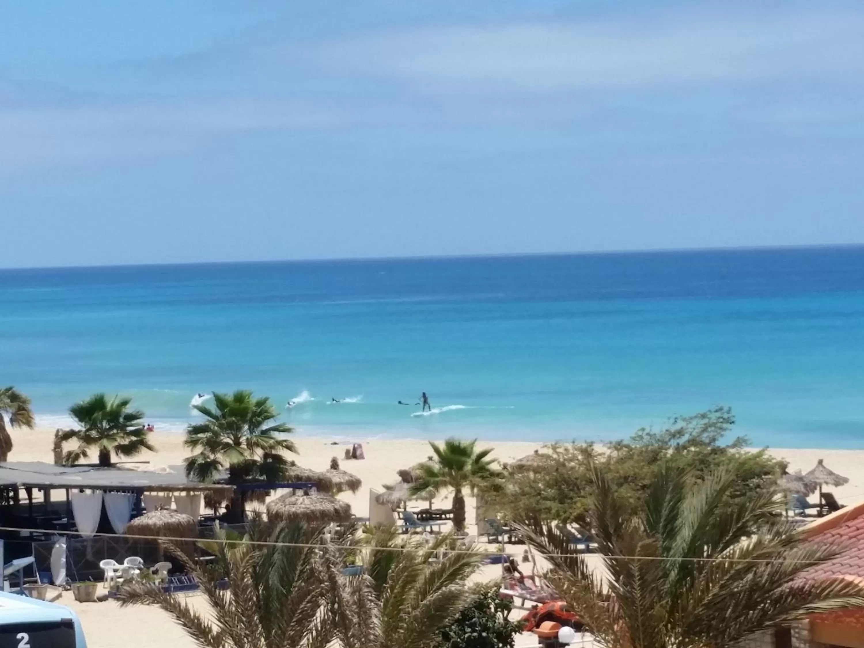 Balcony/Terrace in Aparthotel Santa Maria Beach