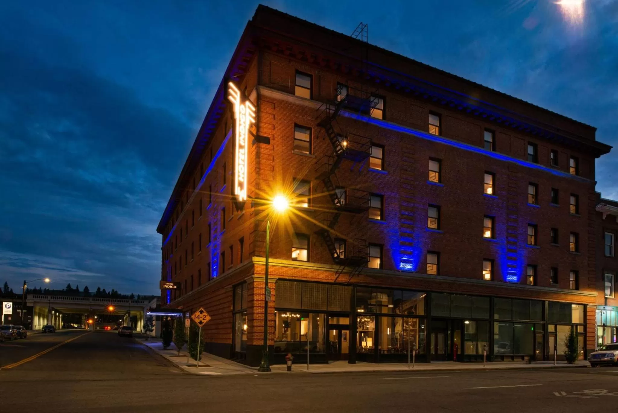 Facade/entrance in Hotel Indigo Spokane Downtown by IHG