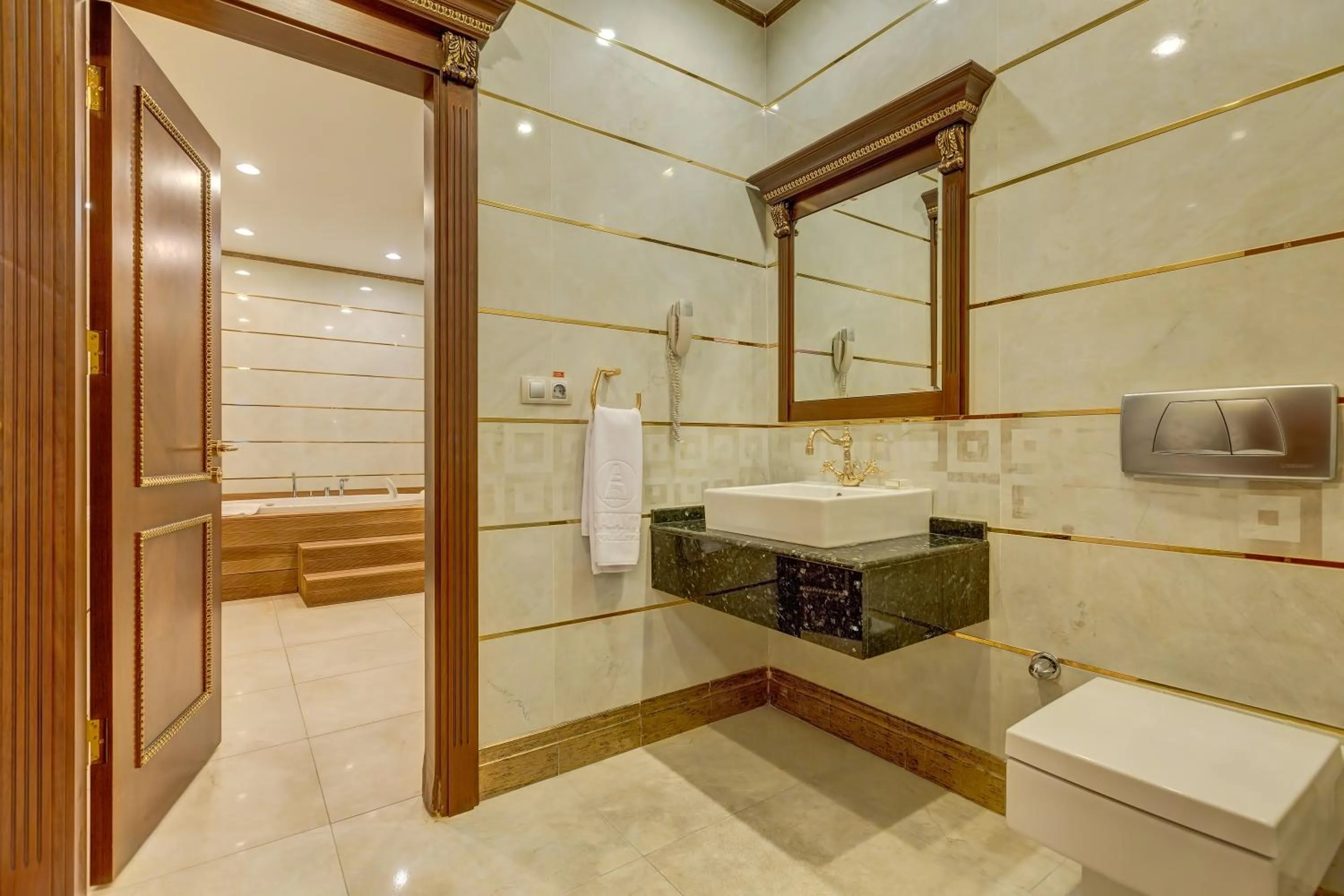 Bathroom in Buyuk Abant Hotel