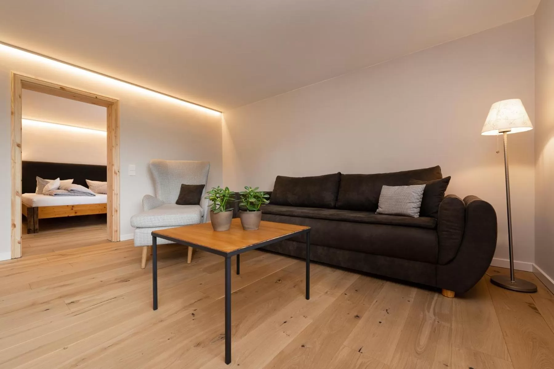 Living room, Bed in freistil Boutiquehotel