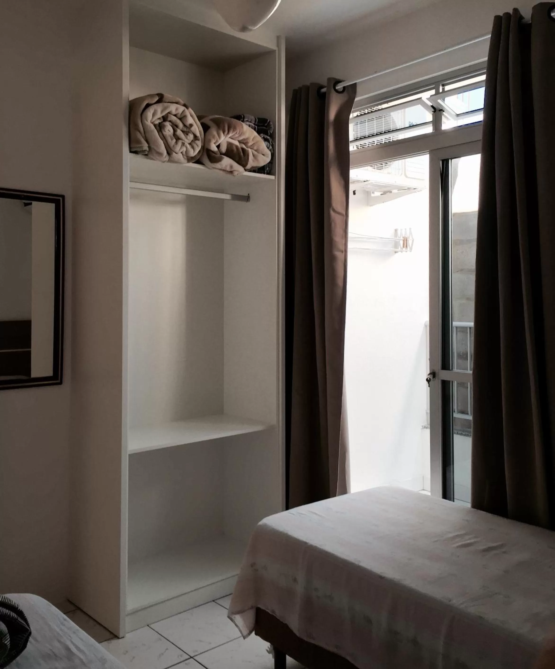 Bed in Pousada Almeida