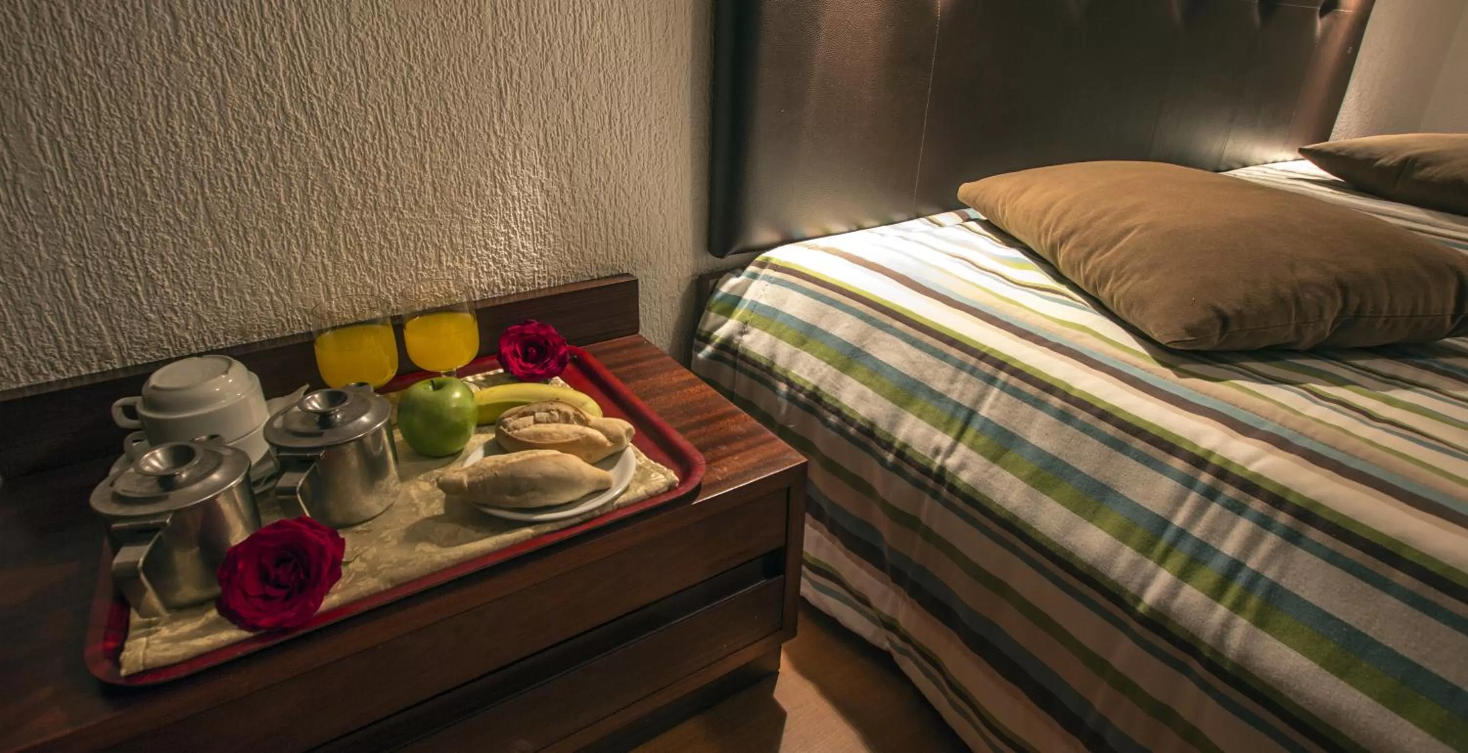 Decorative detail, Bed in Riabela Inn