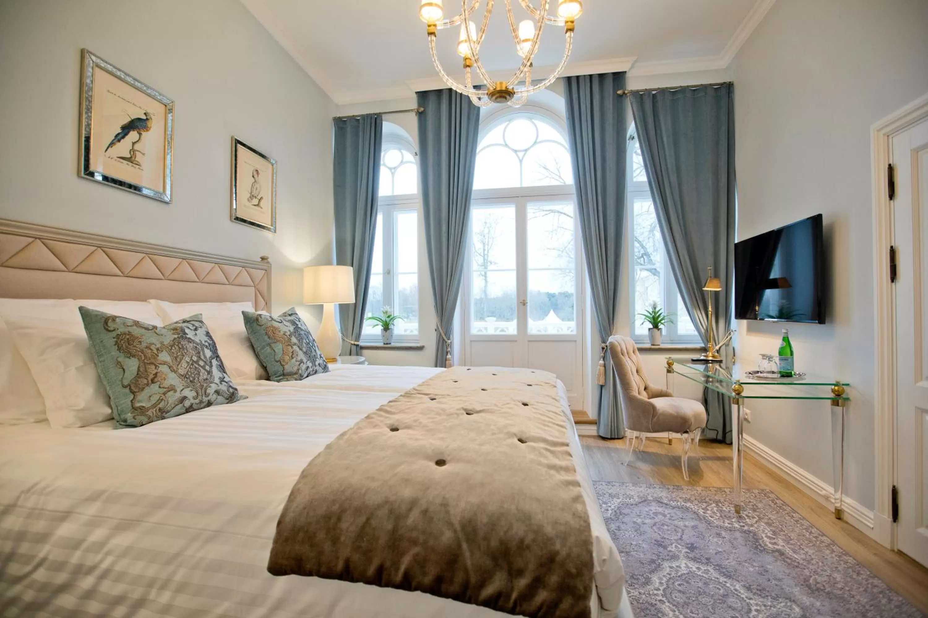 Photo of the whole room, Bed in Schloss Fall, Keila-Joa