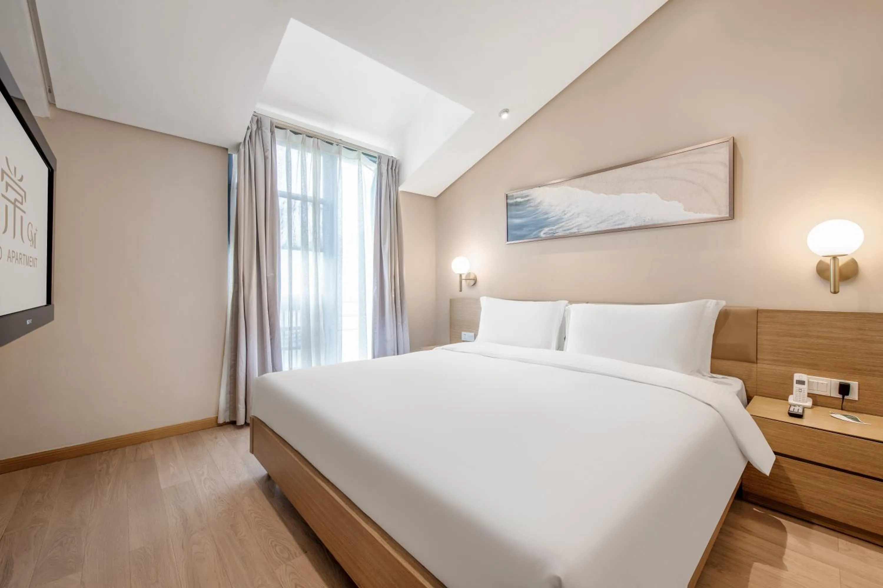 Bed in Ascott Aden Shenzhen