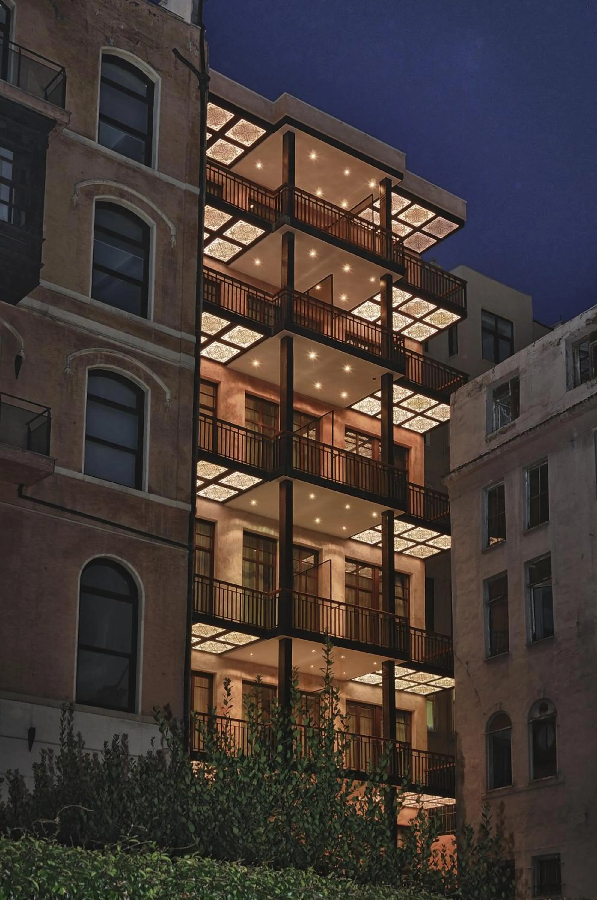 Facade/entrance in Georges Hotel Galata