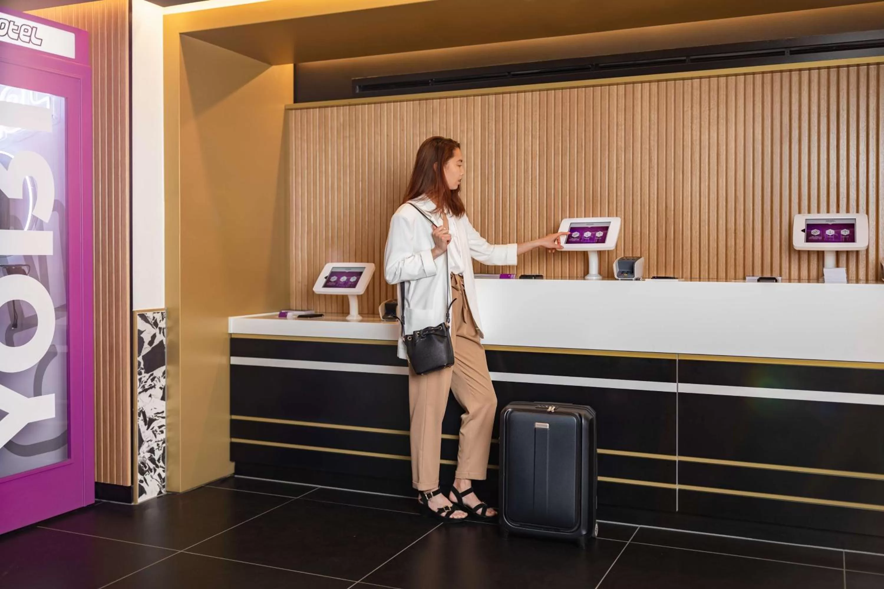 People in YOTEL Edinburgh