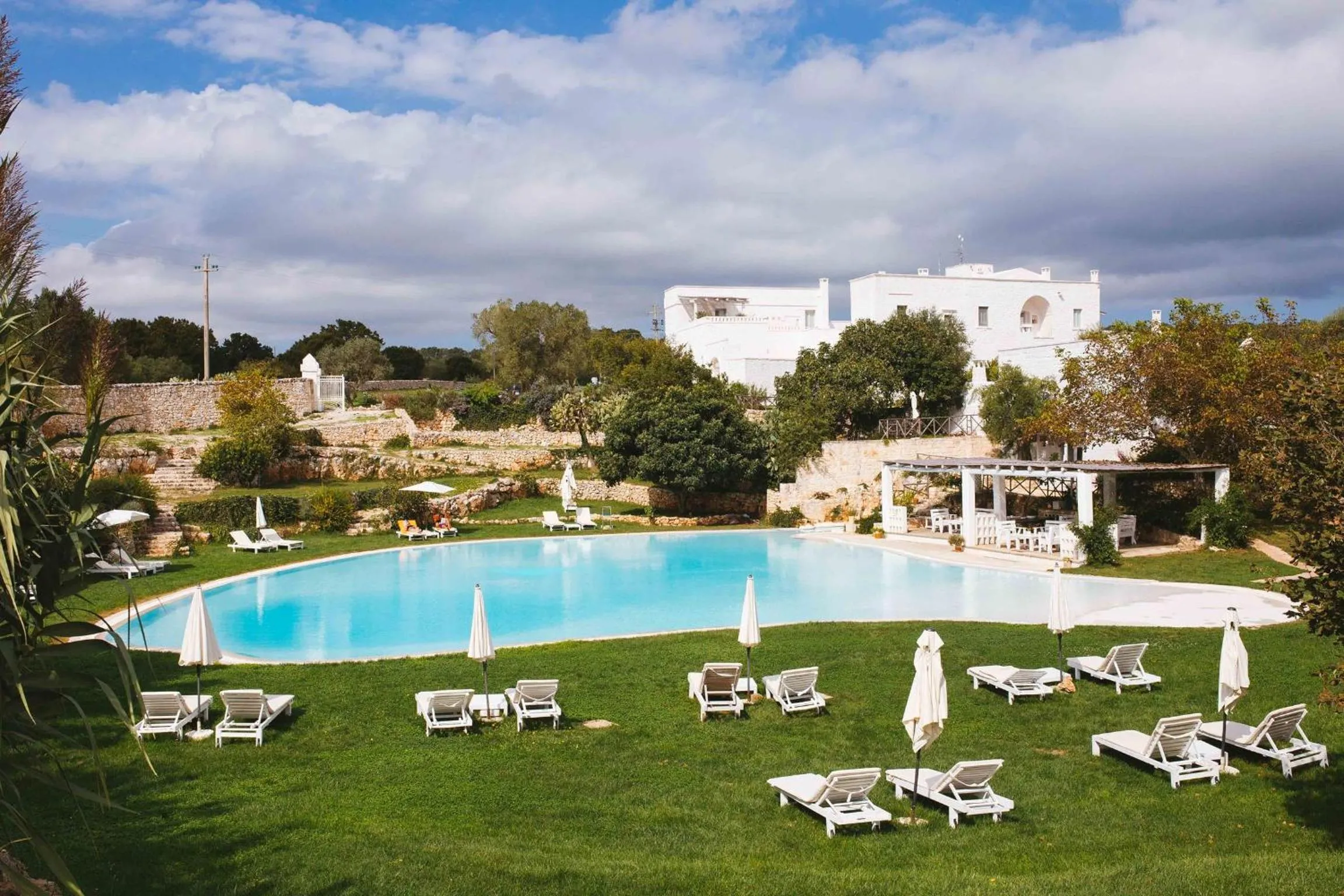Swimming pool in Masseria Cervarolo