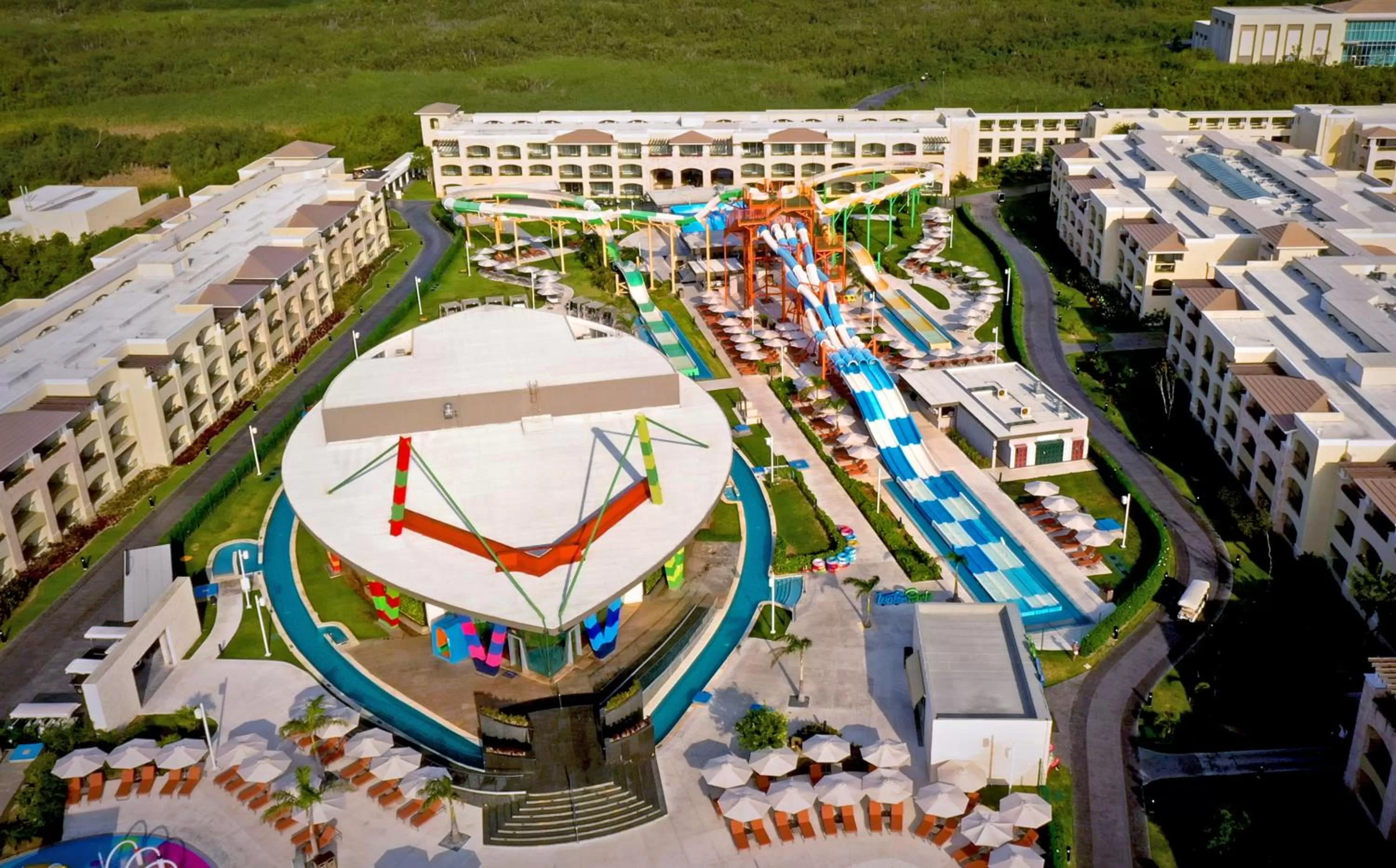 Aqua park in Moon Palace The Grand Cancun All Inclusive