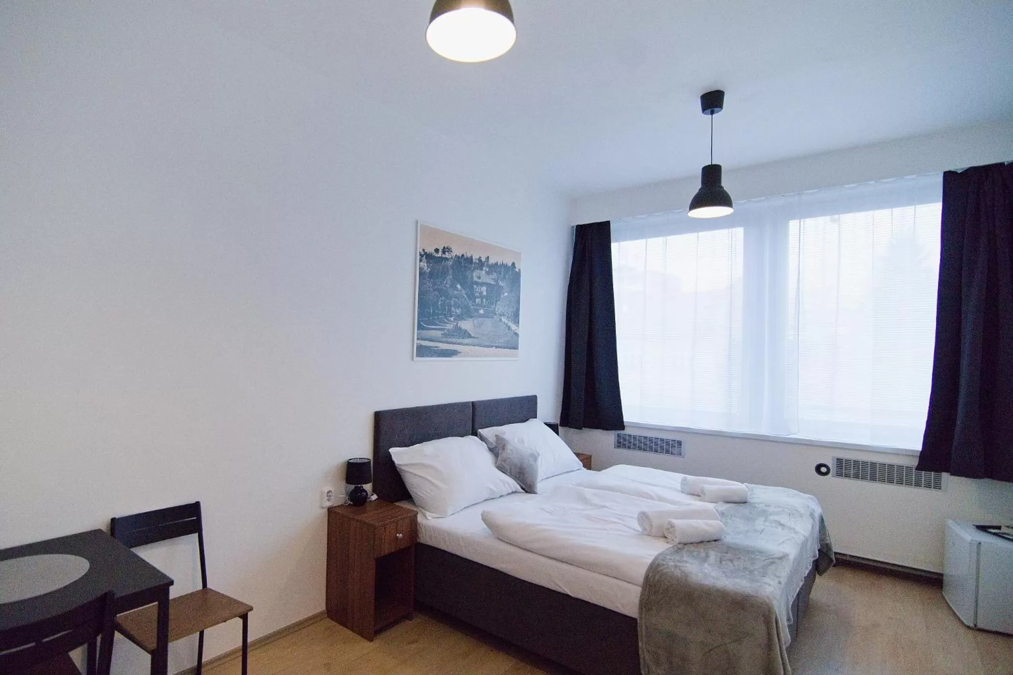 Bed in Hotel U Ševce