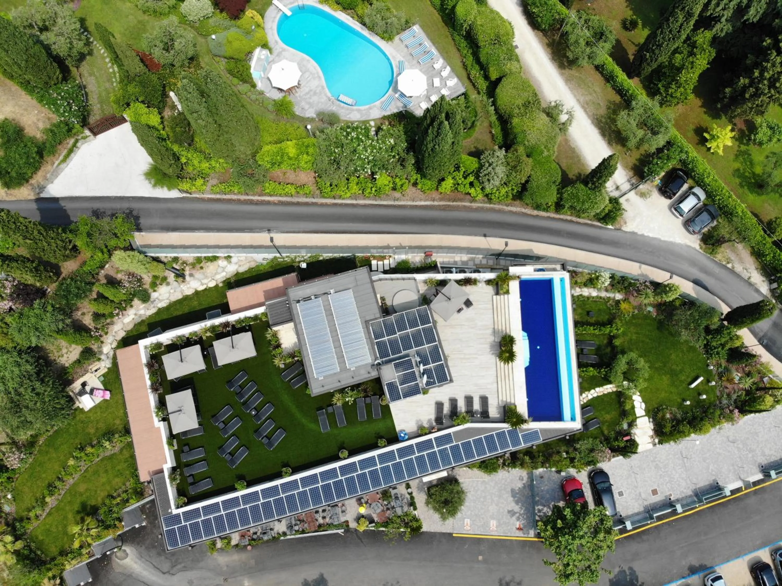 Bird's eye view in Lamasu RioVerde - Lago di Garda