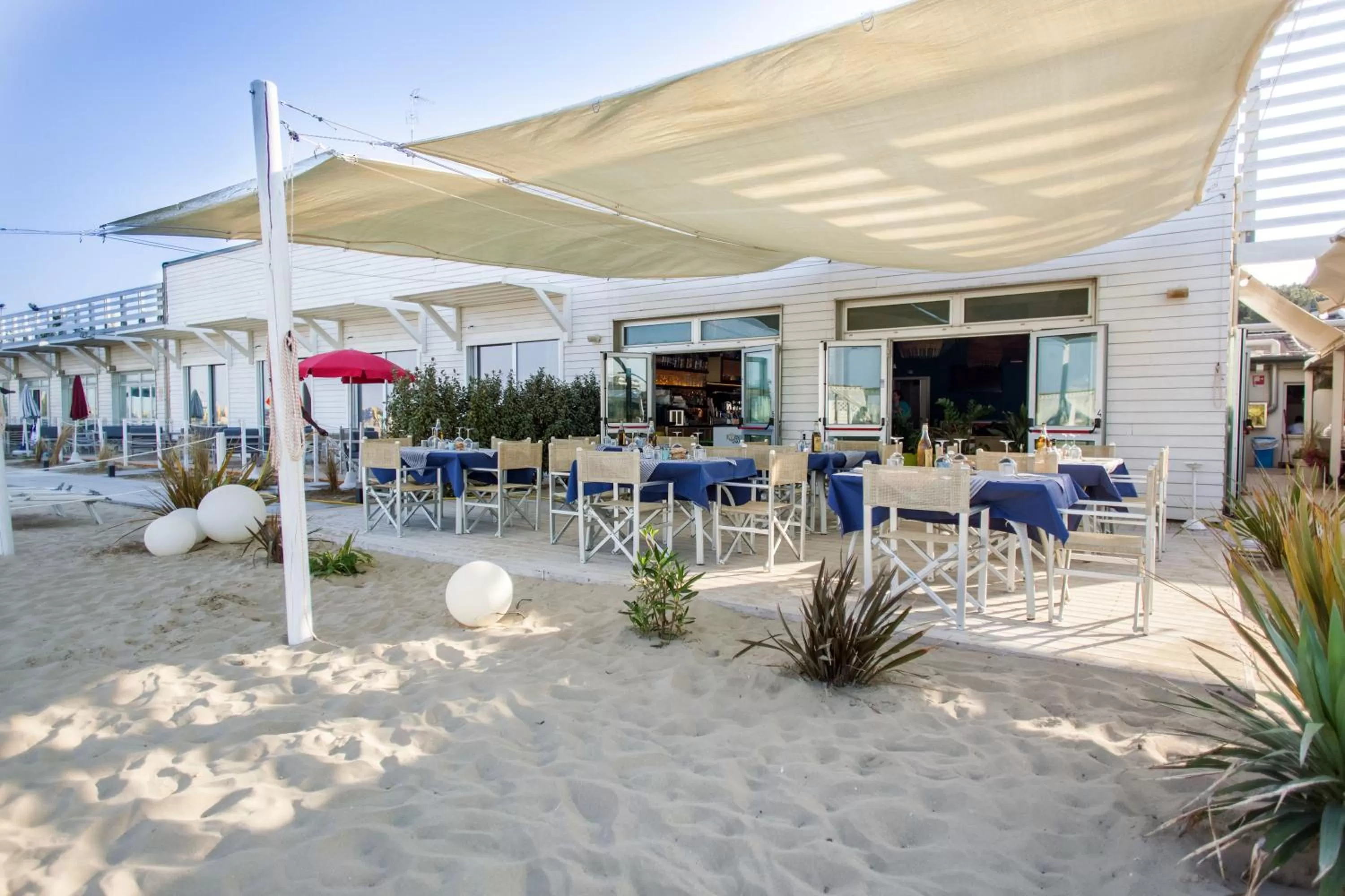 Patio in Terme Beach Resort