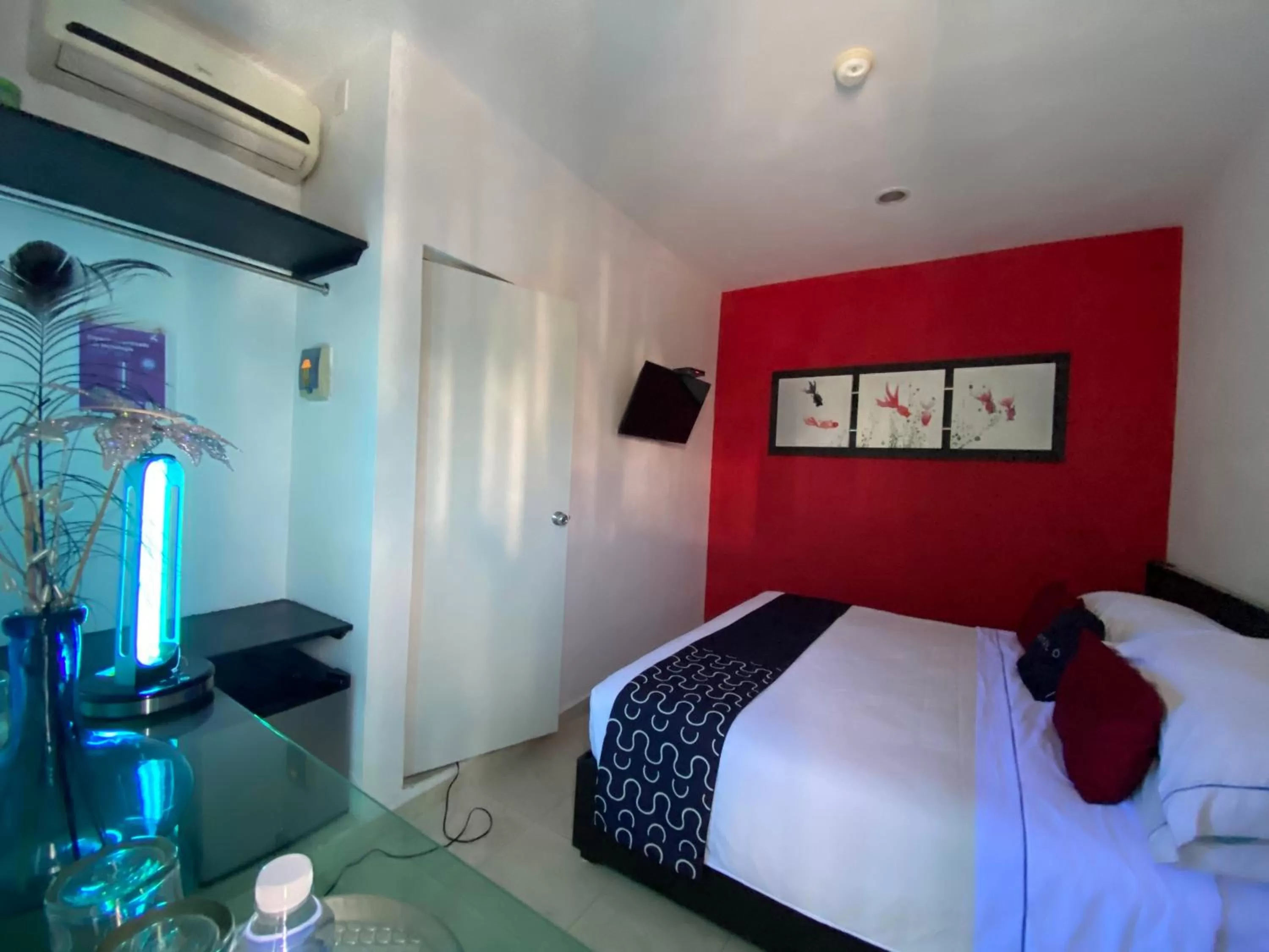 Bedroom, Bed in Quinta Santa Anita