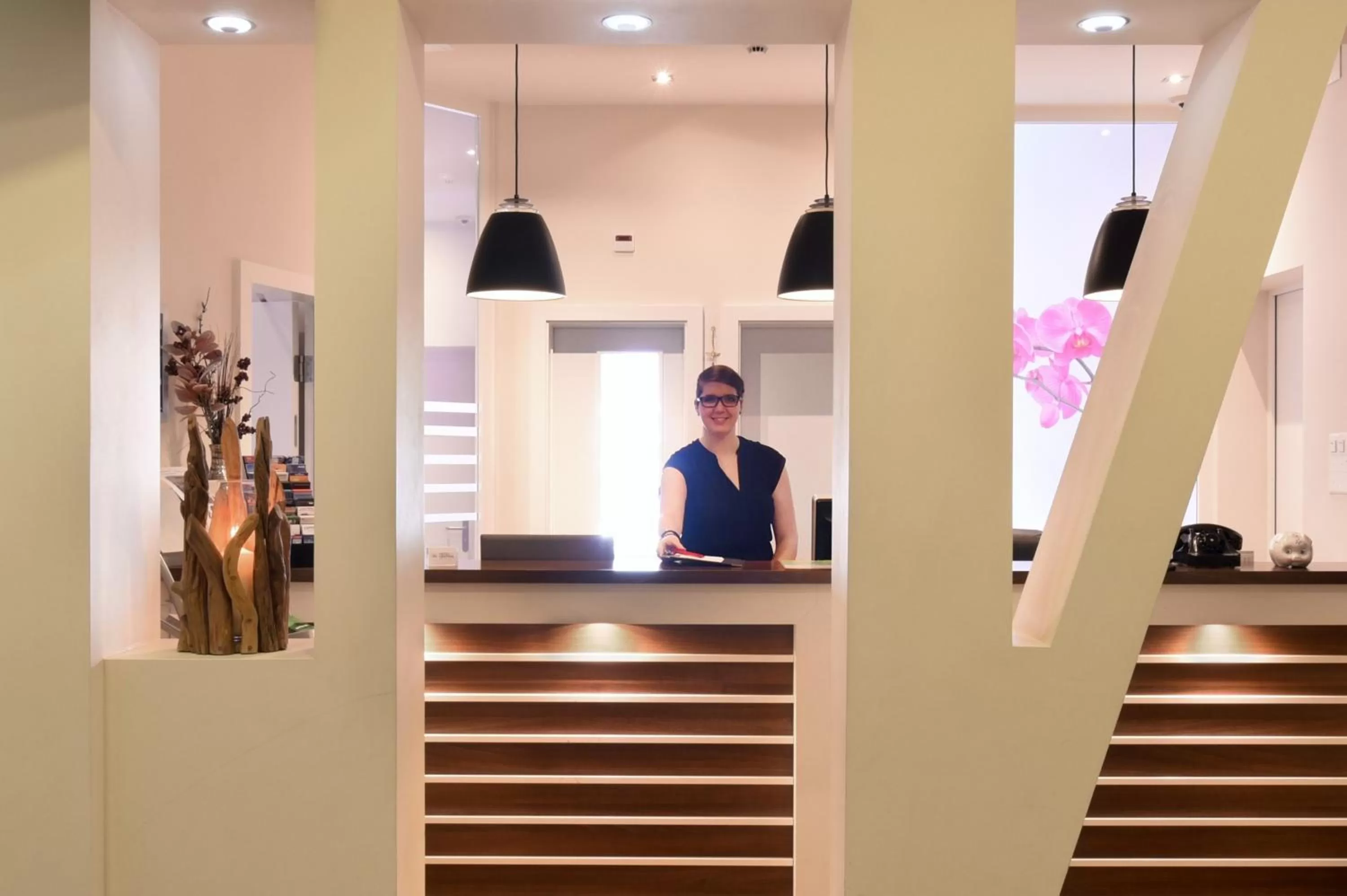 Lobby or reception in Hotel Central