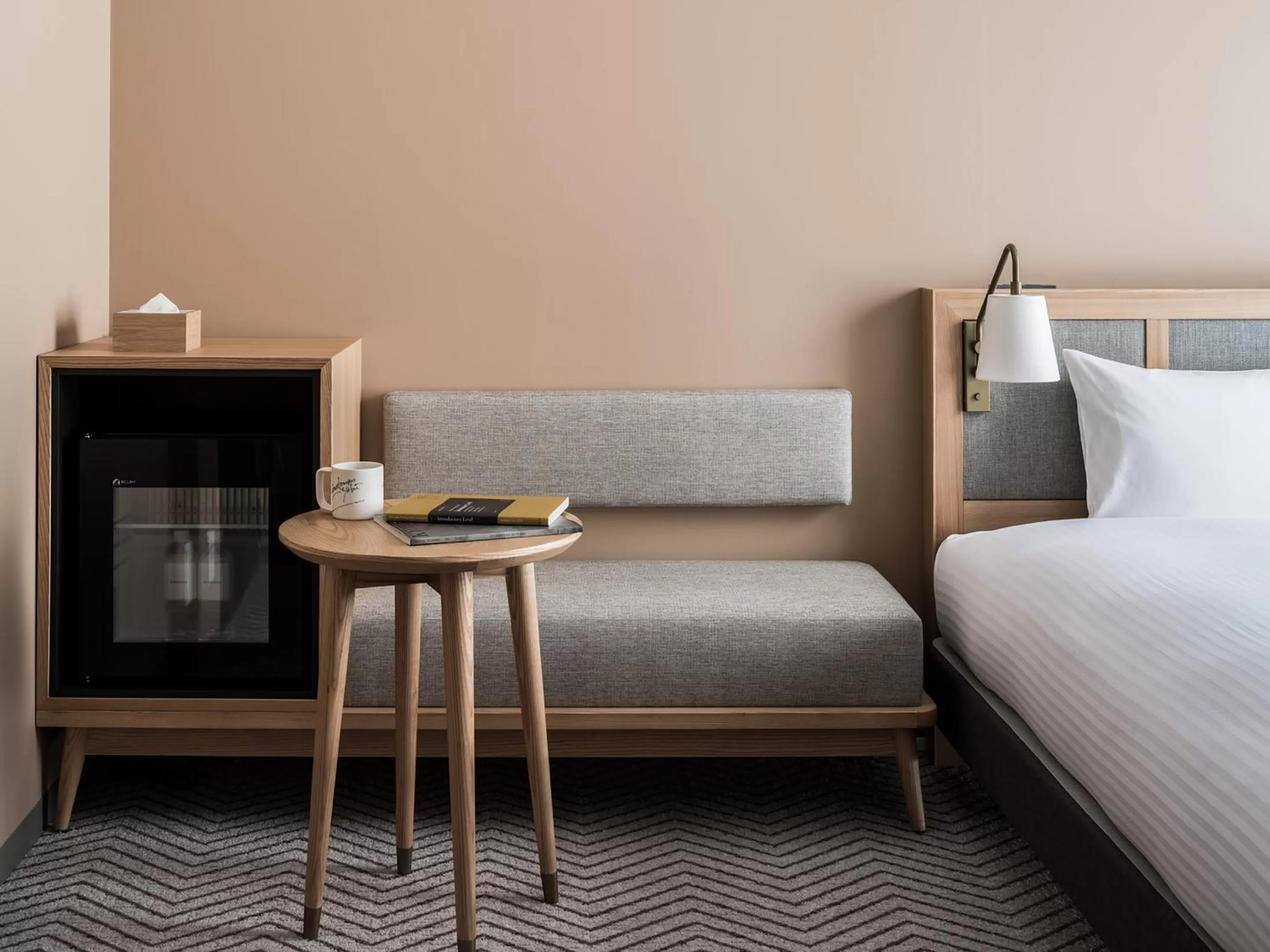 Photo of the whole room, Bed in RAKURO Kyoto by THE SHARE HOTELS