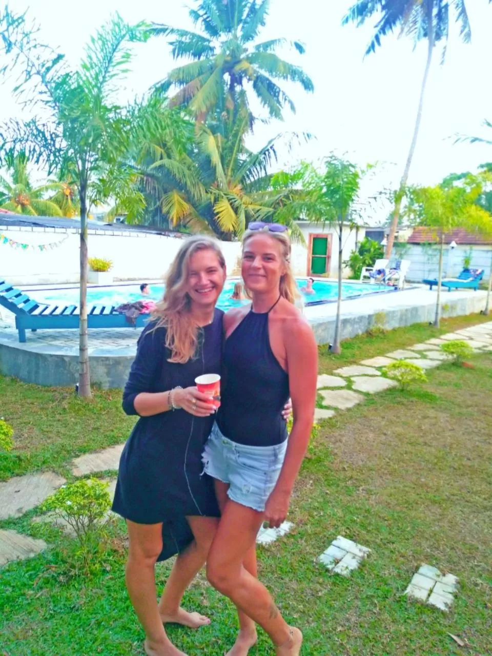 Property building in Ocean Bay Surf Resort Weligama