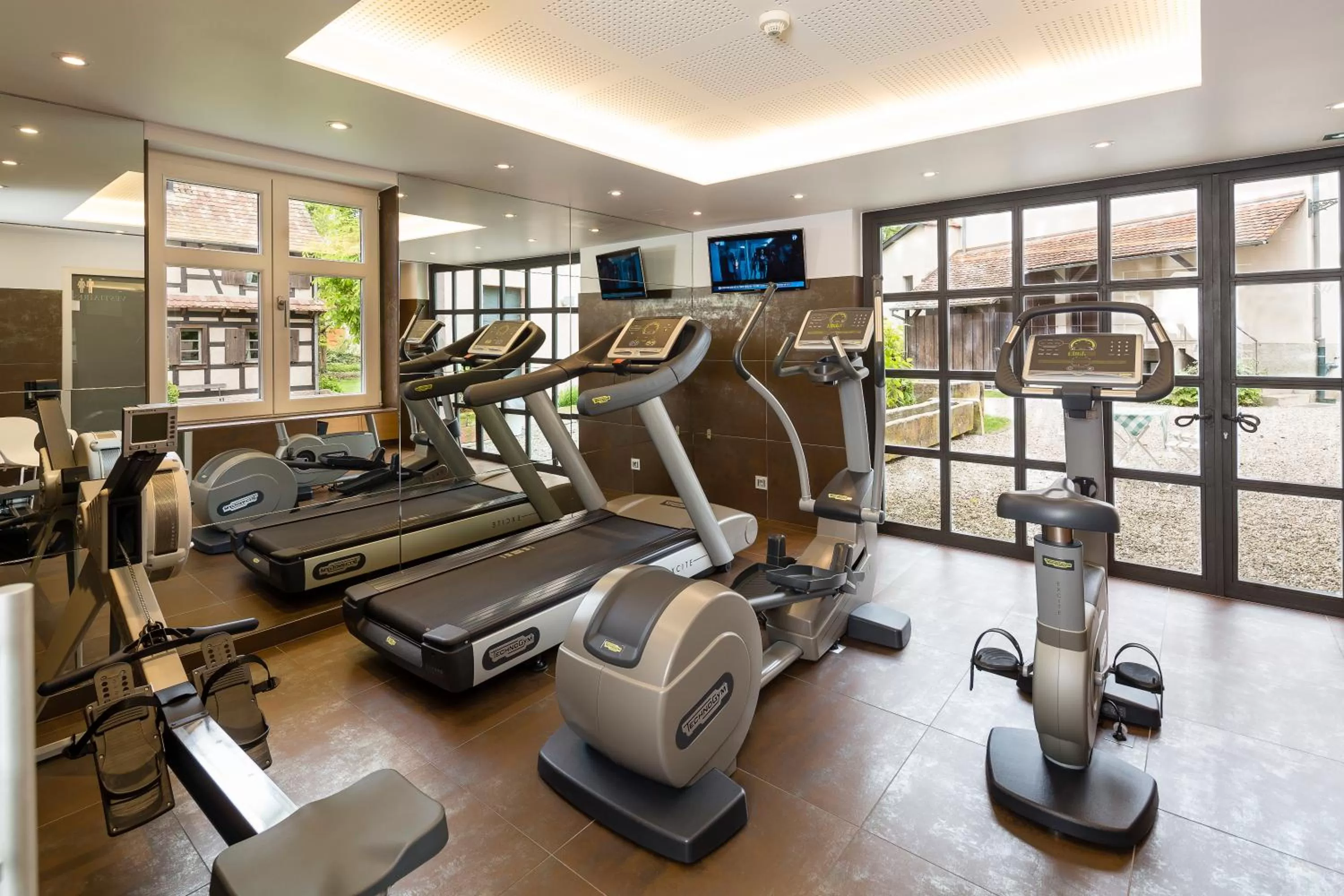 Fitness centre/facilities in Hotel Restaurant De l'Illwald