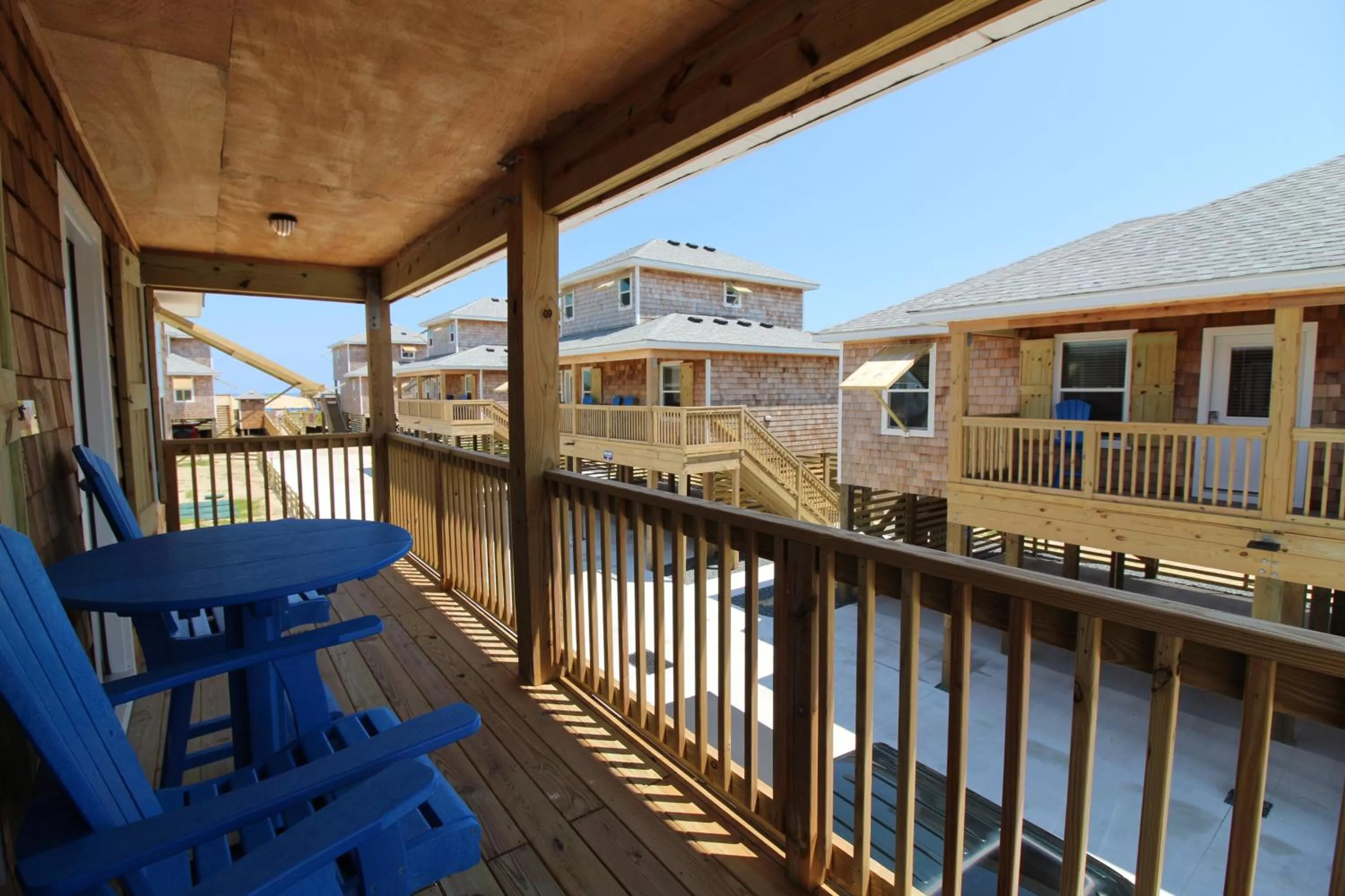 Balcony/Terrace in Whalebone Ocean Cottages by KEES Vacations