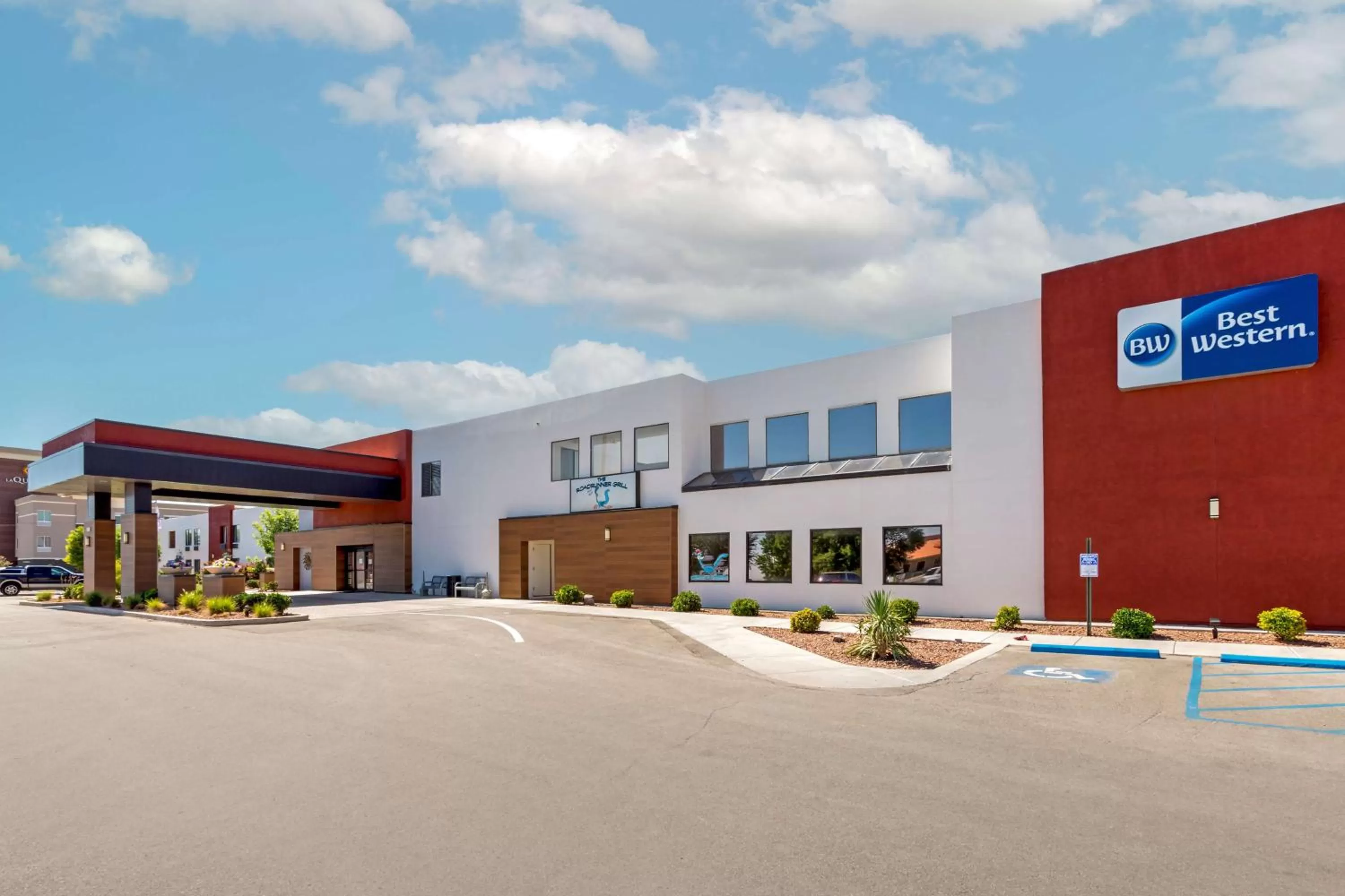 Property building in Best Western Pecos Inn