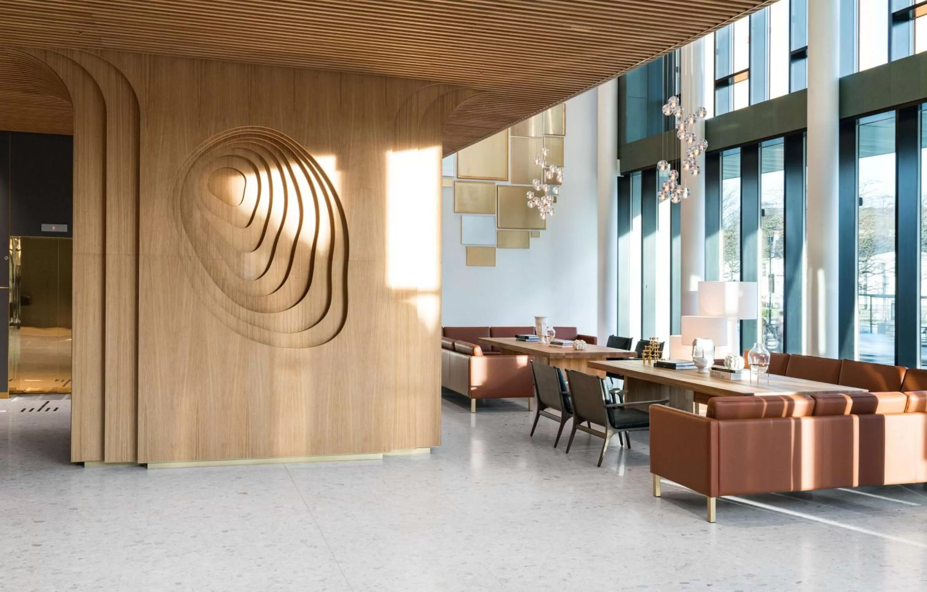 Lobby or reception in Radisson Blu Atlantic Hotel, Stavanger