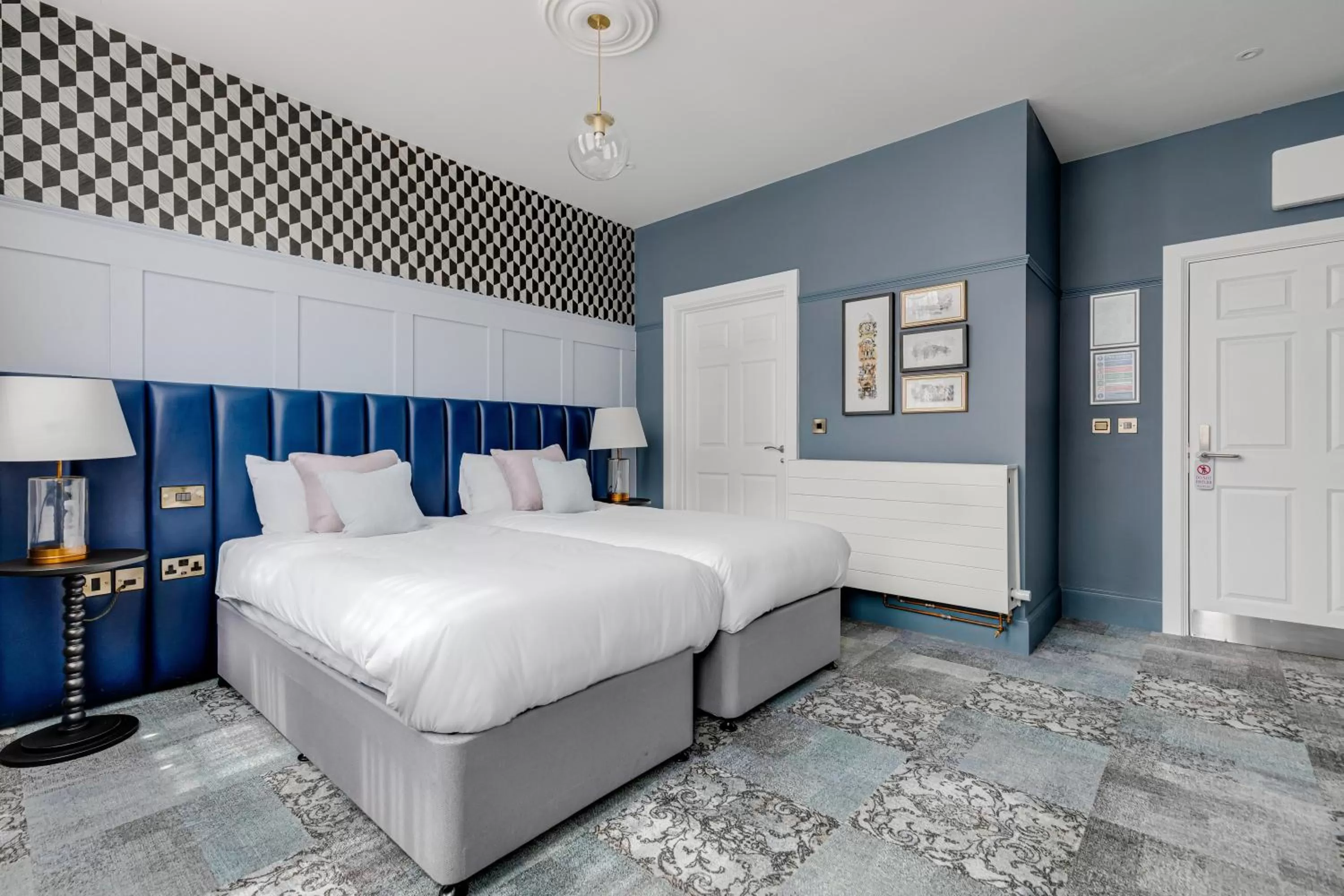 Twin Room - Disability Access in St Martins Lodge