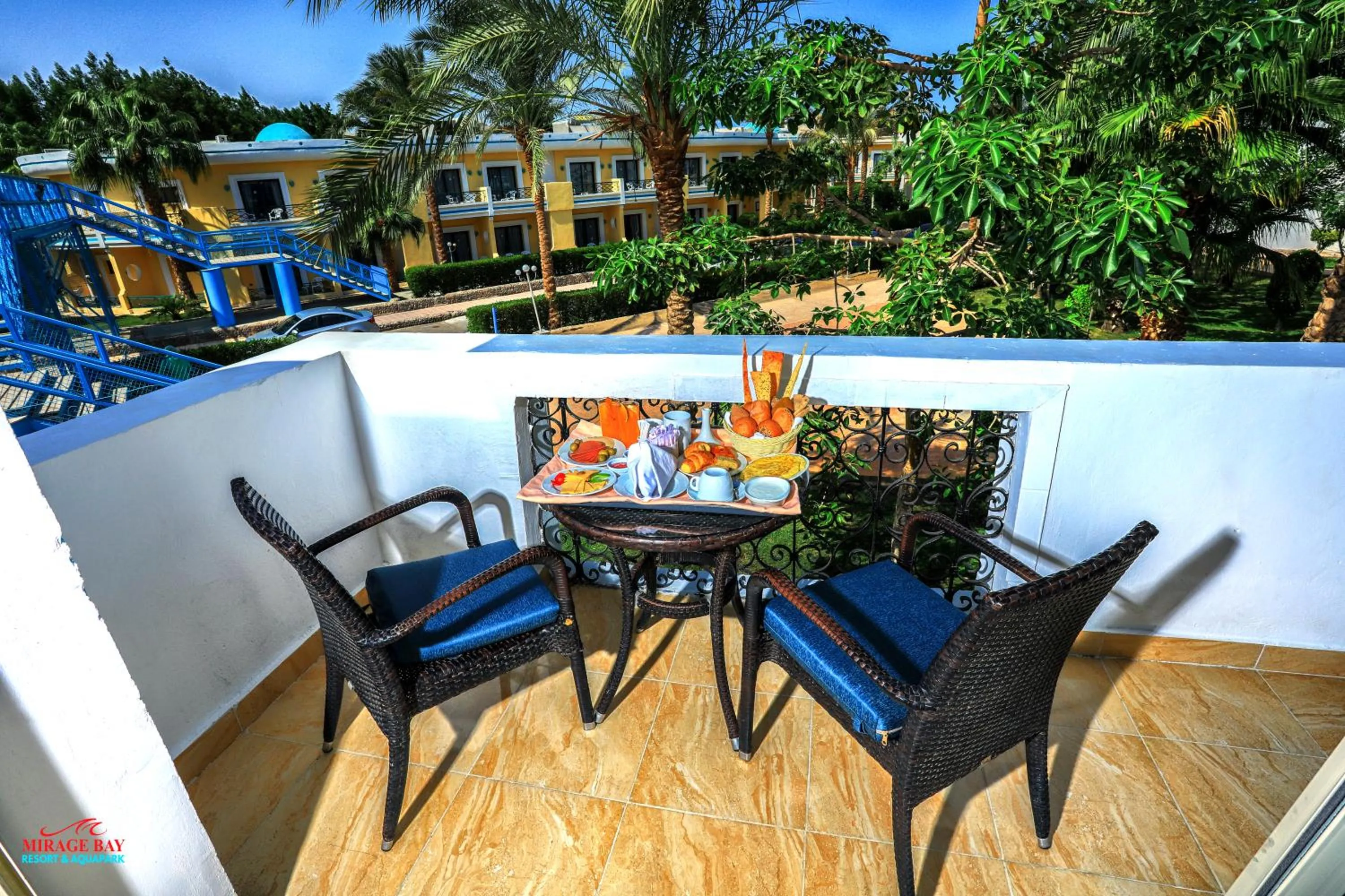 Patio in Mirage Bay Resort & Aqua Park