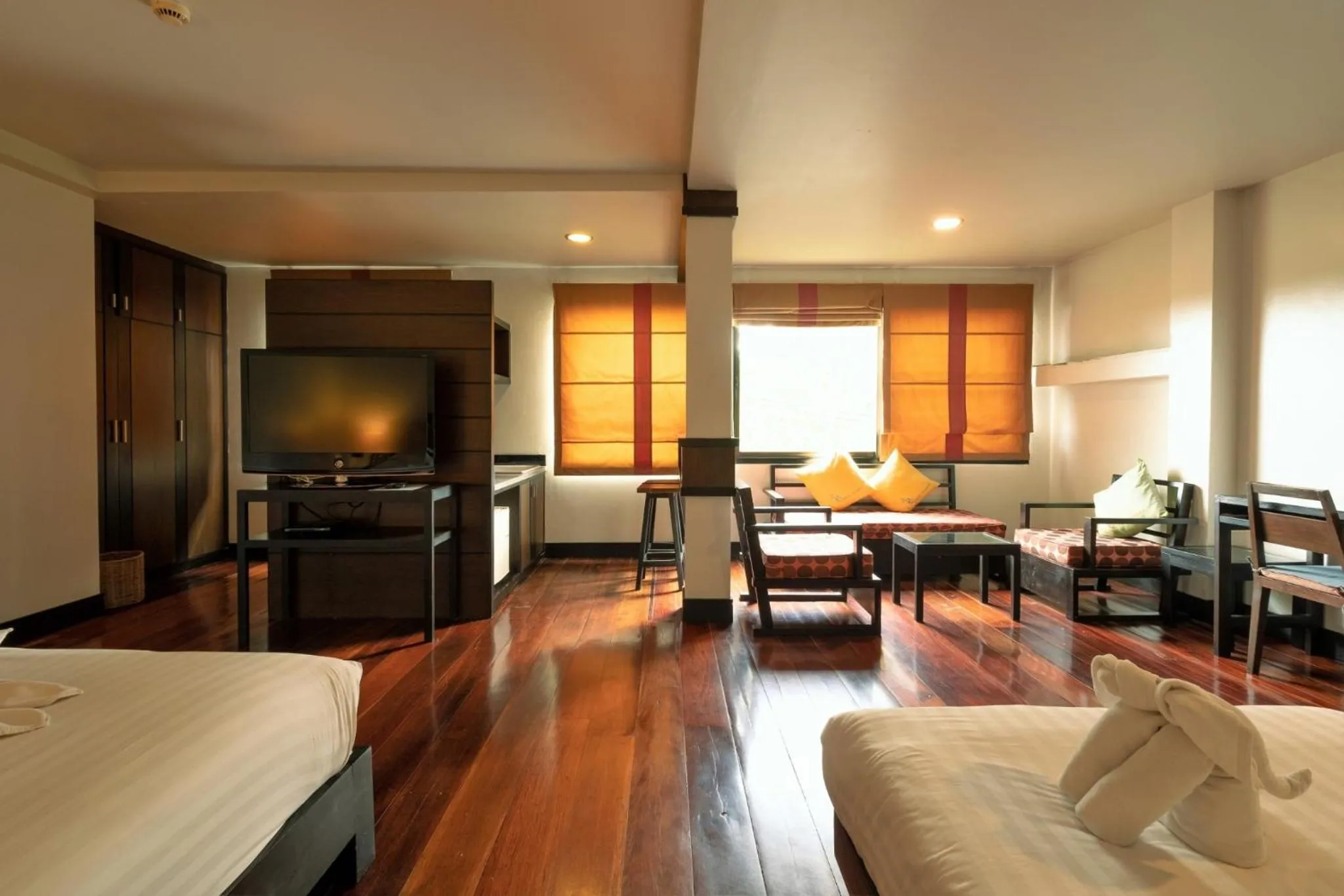 Photo of the whole room, Bed in Kireethara Boutique Resort