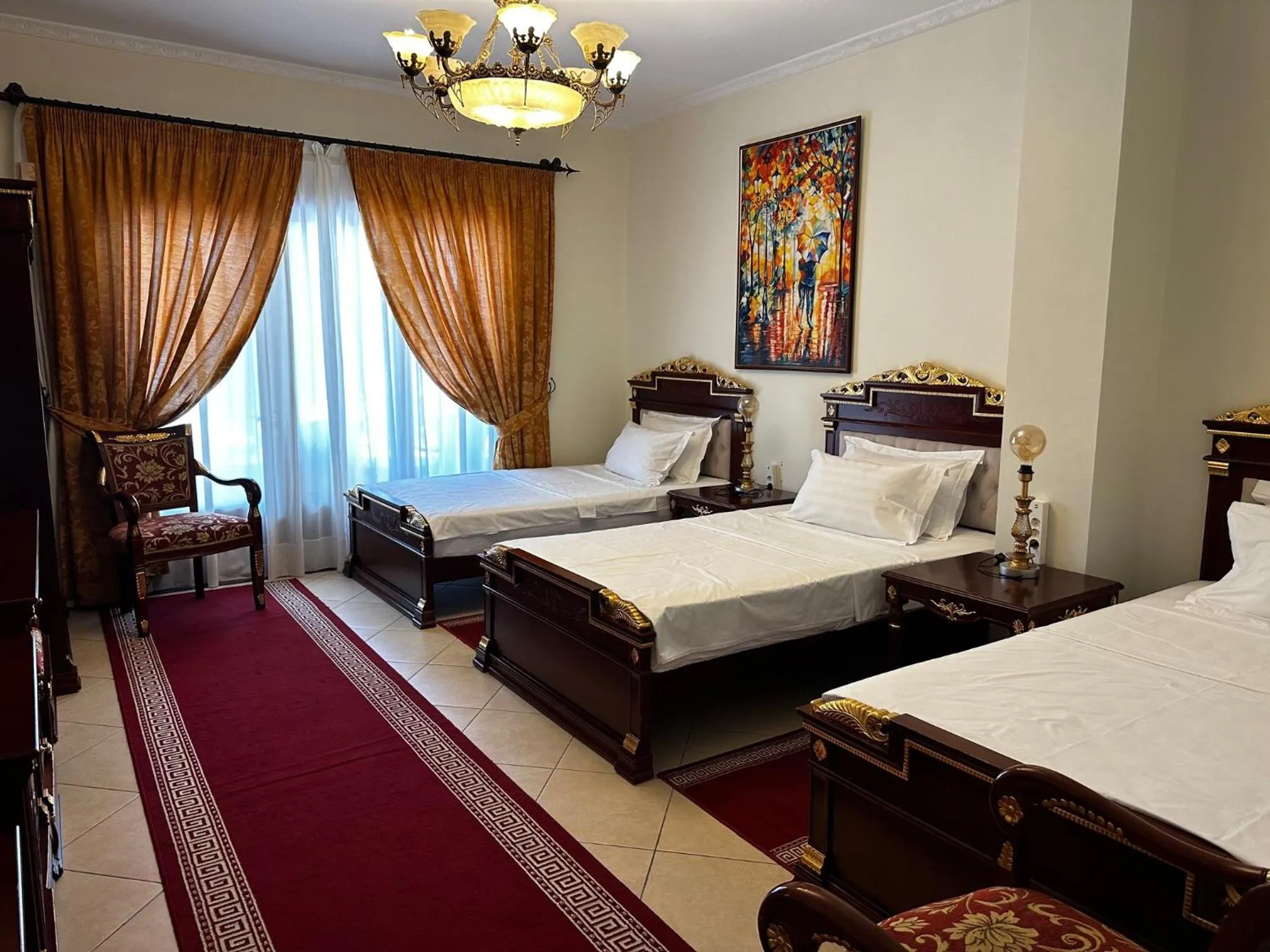 Bed in Dinasty Hotel