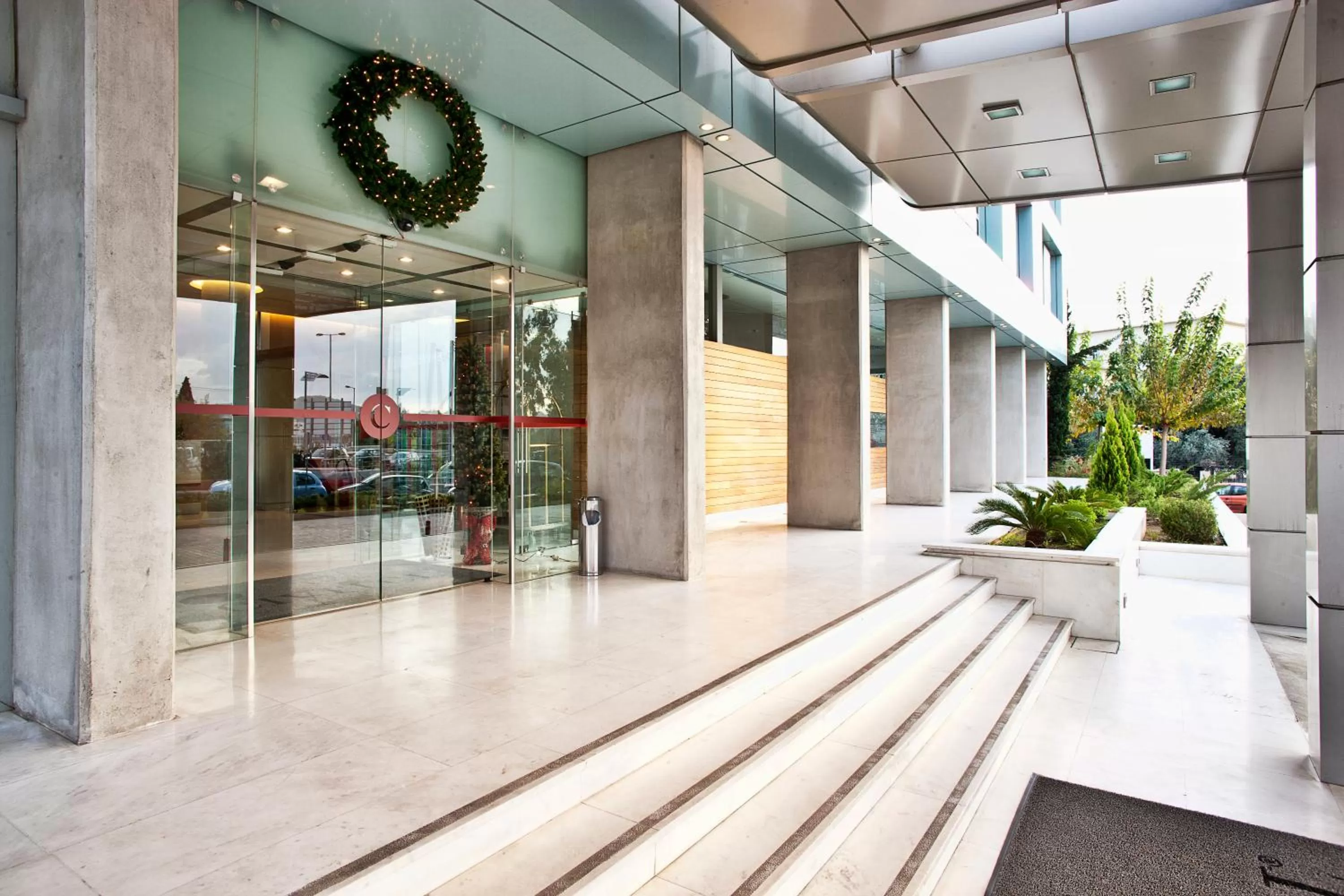 Facade/entrance in Civitel Olympic