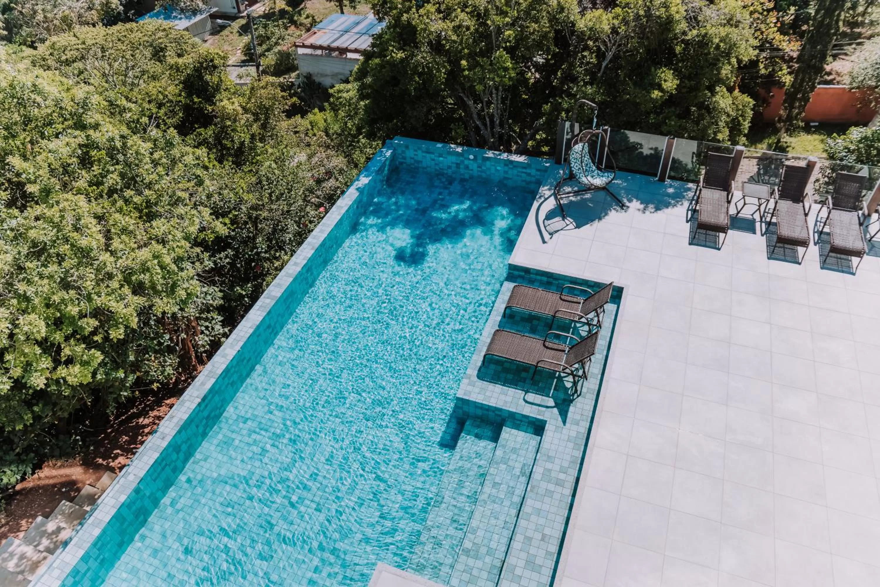 Swimming pool in Pousada Peninsula de Buzios