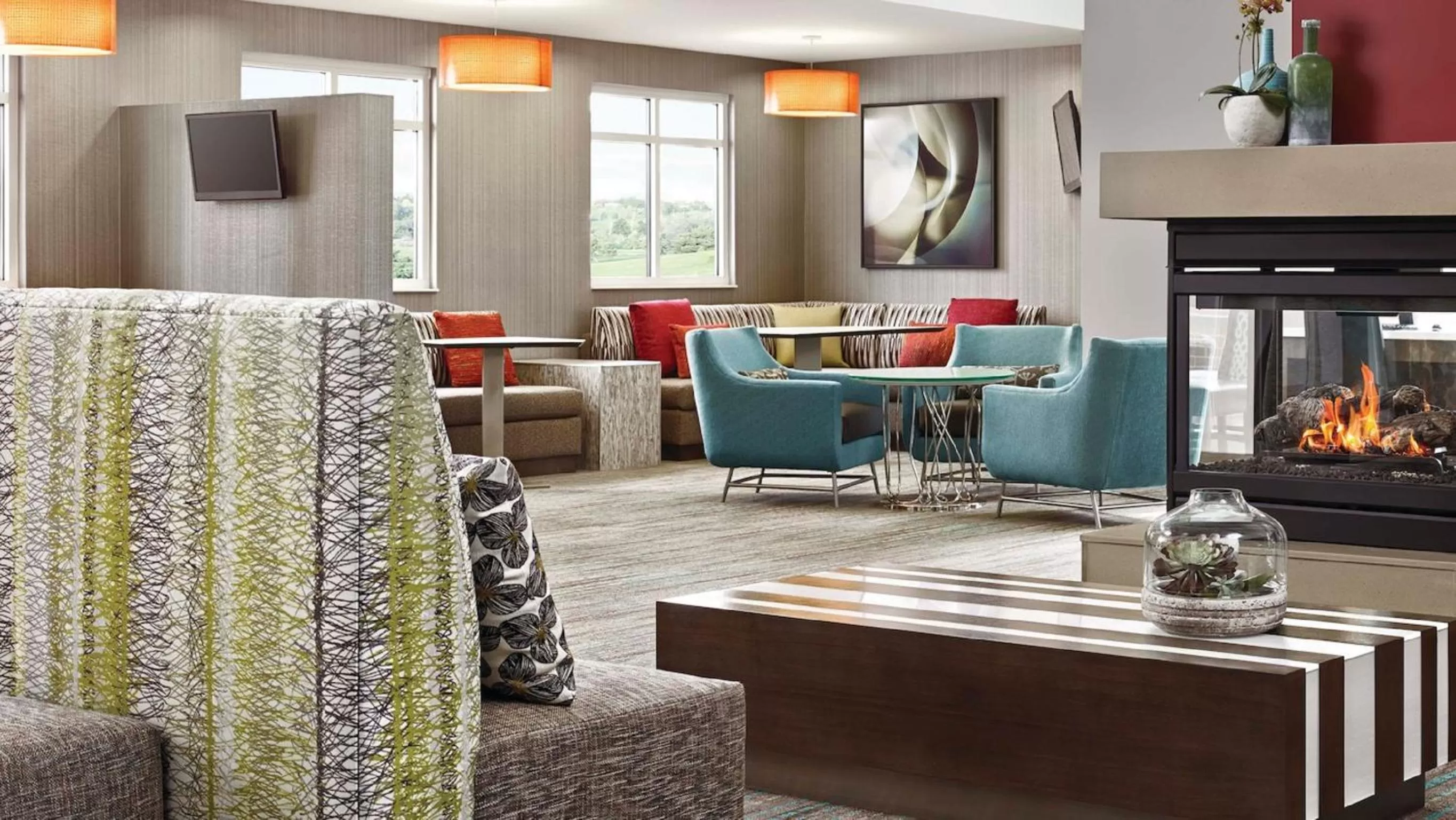 Lobby or reception in Residence Inn by Marriott Charlotte Steele Creek