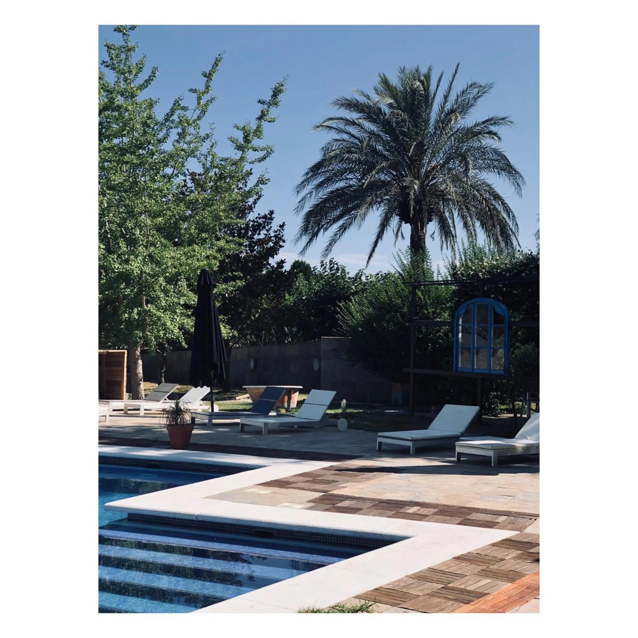 Swimming pool in Hotel Boutique Mas Passamaner