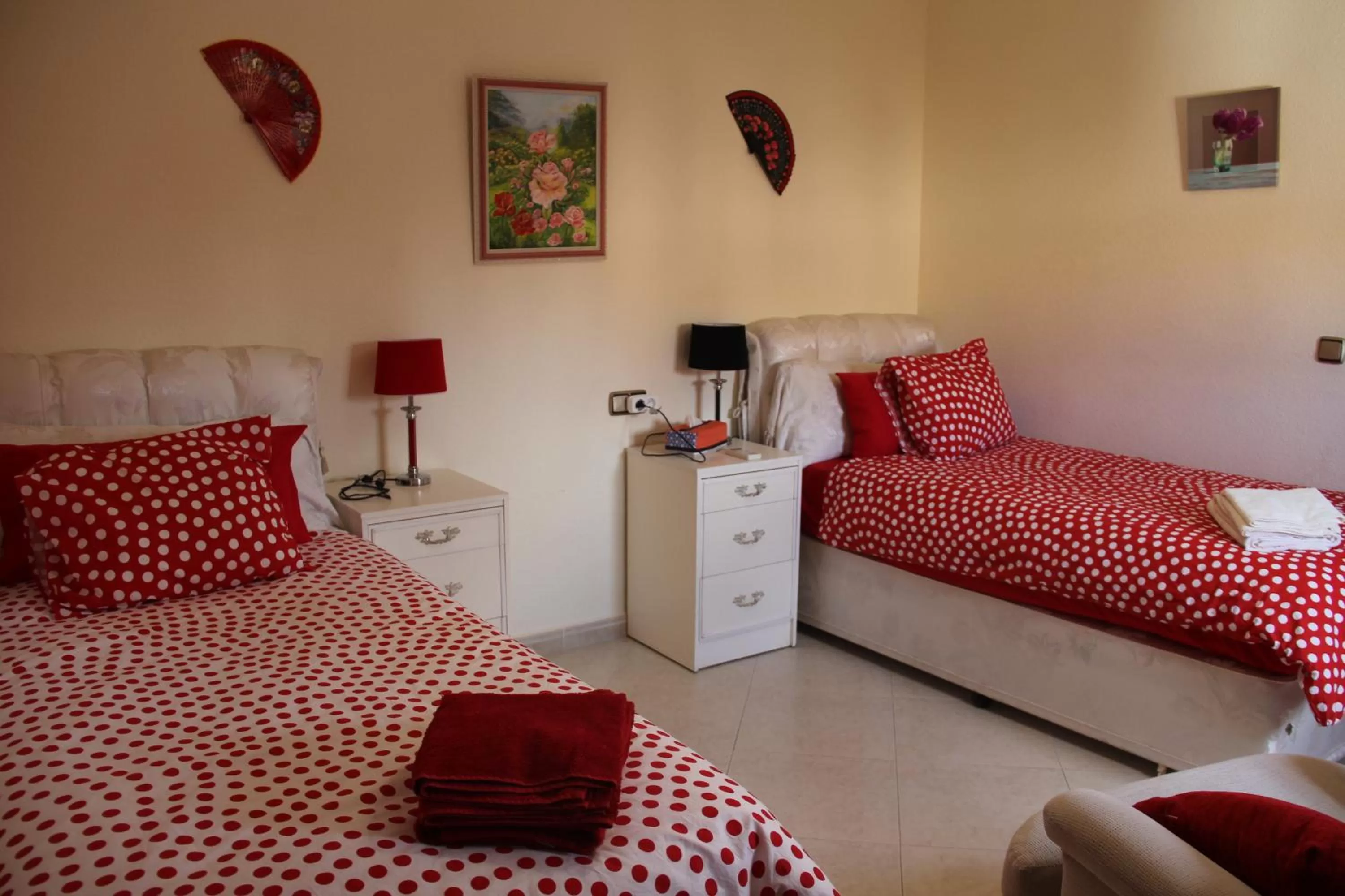 Bed in B&b Casa Flamenca