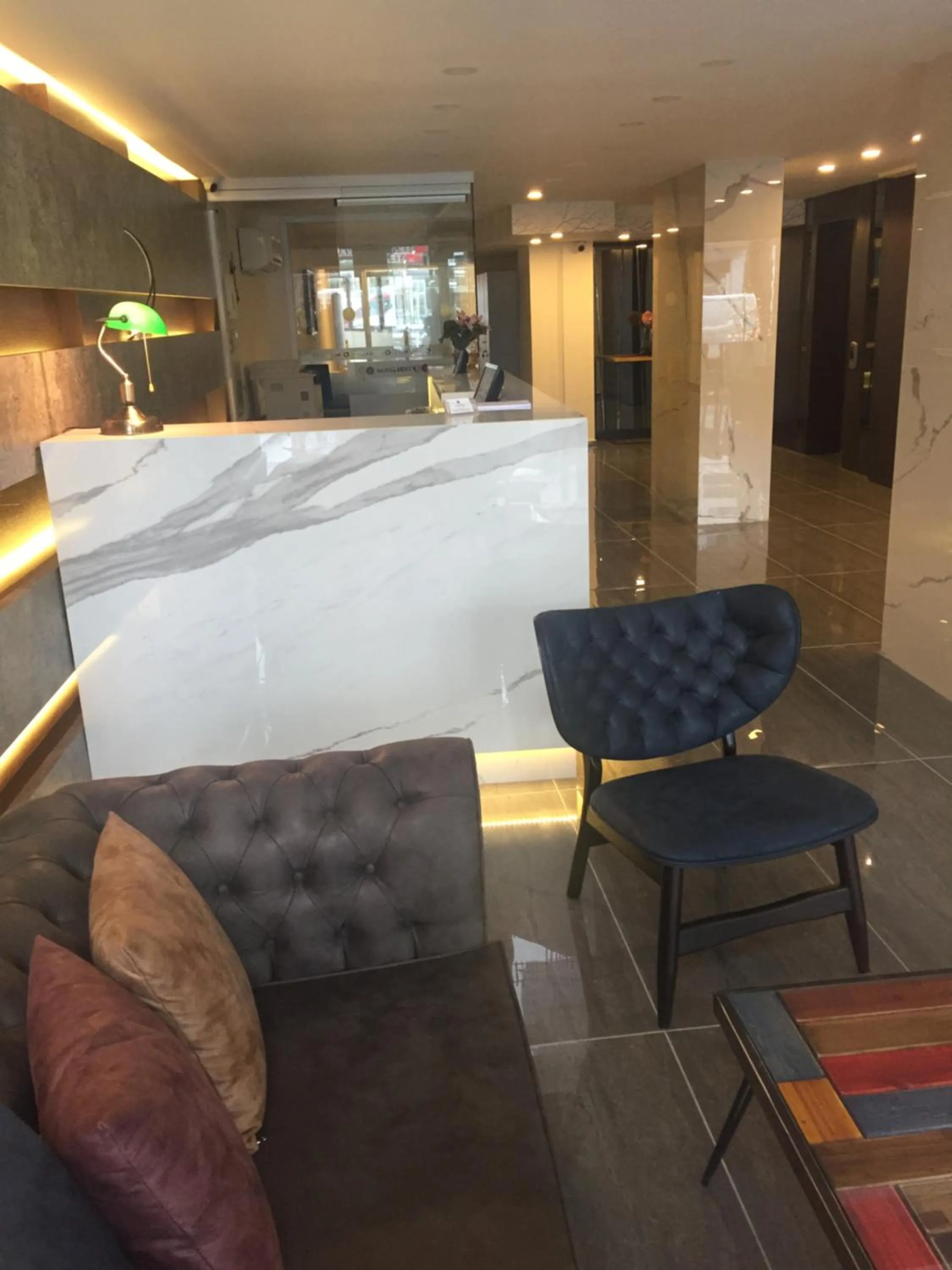 Lobby or reception in Helen Hotel